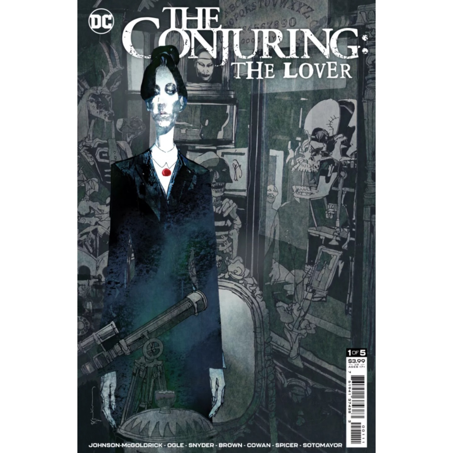 DC HORROR PRESENTS THE CONJURING THE LOVER #1 (OF 5) CVR A BILL SIENKIEWICZ (MR)