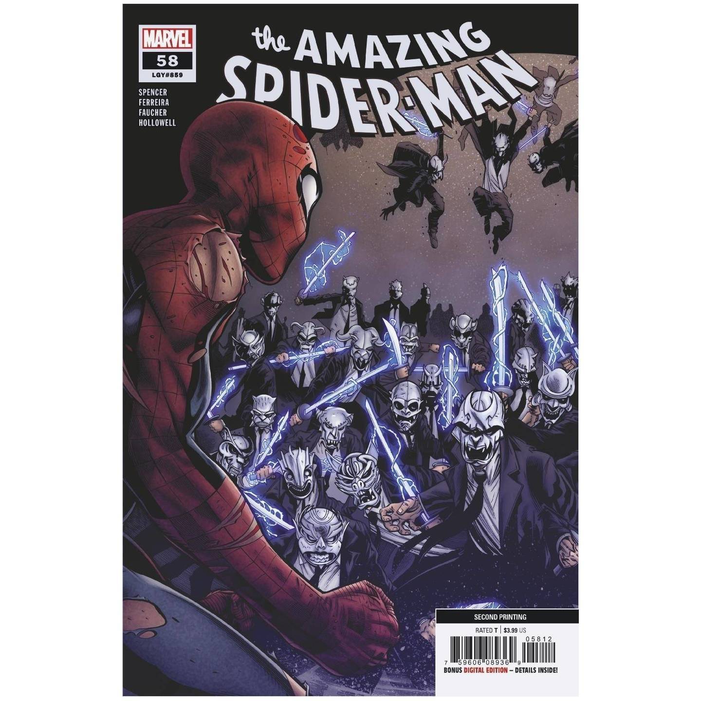 AMAZING SPIDER-MAN #58 2ND PTG VAR