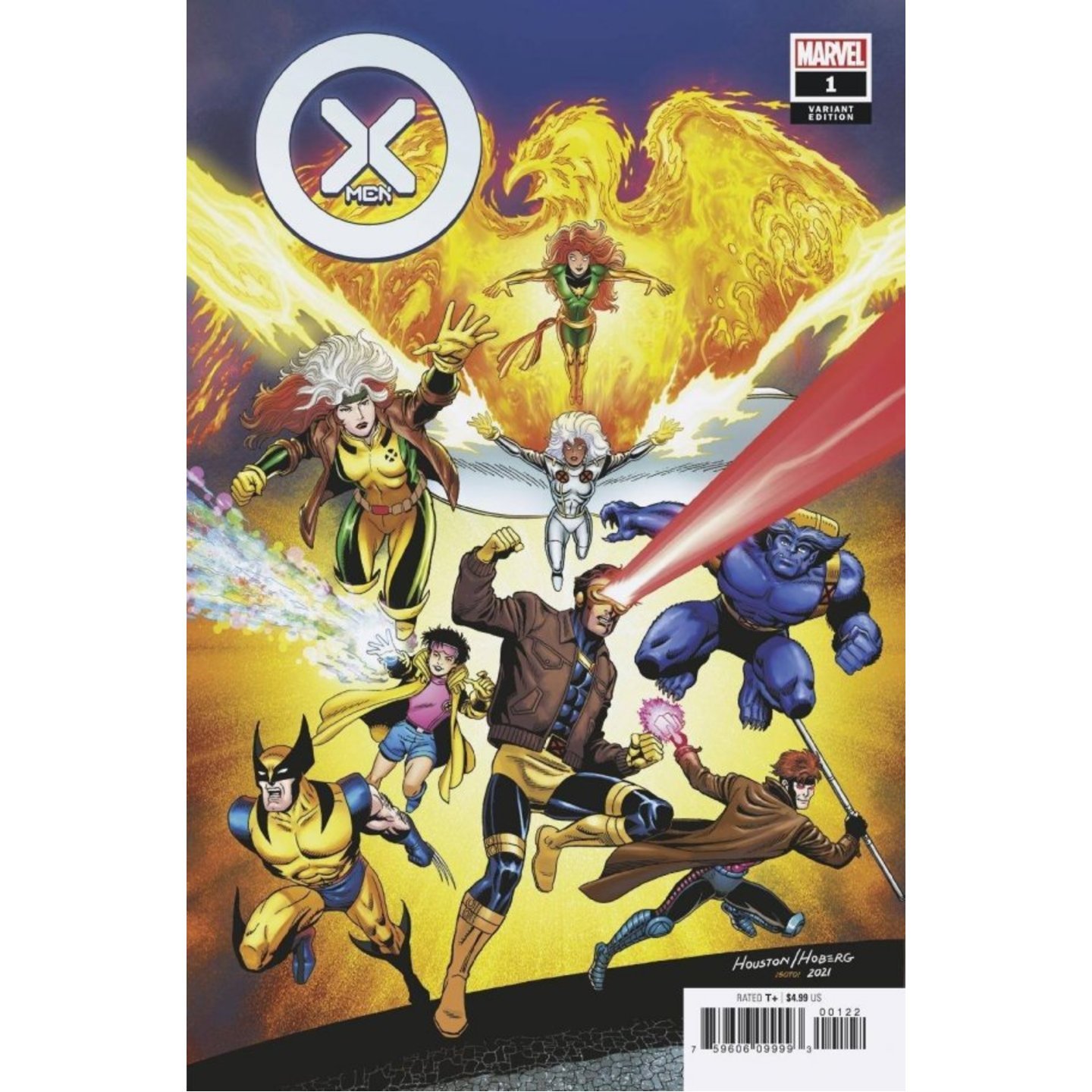 X-MEN #1 HOUSTON X-MEN 90S VAR