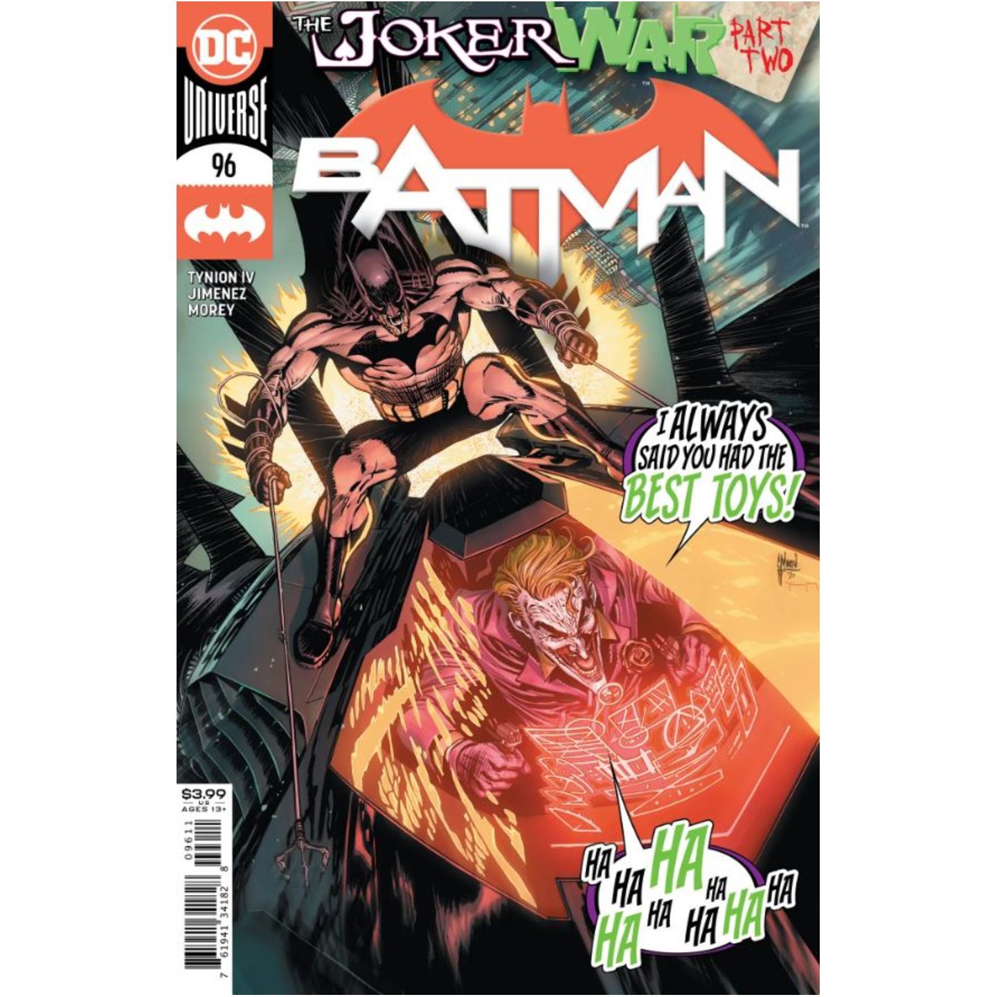 BATMAN #96 CVR A GUILLEM MARCH (JOKER WAR)