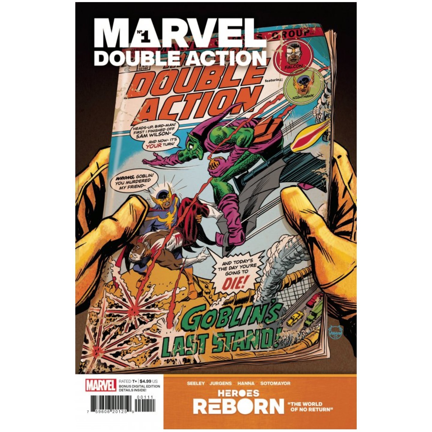 HEROES REBORN MARVEL DOUBLE ACTION #1