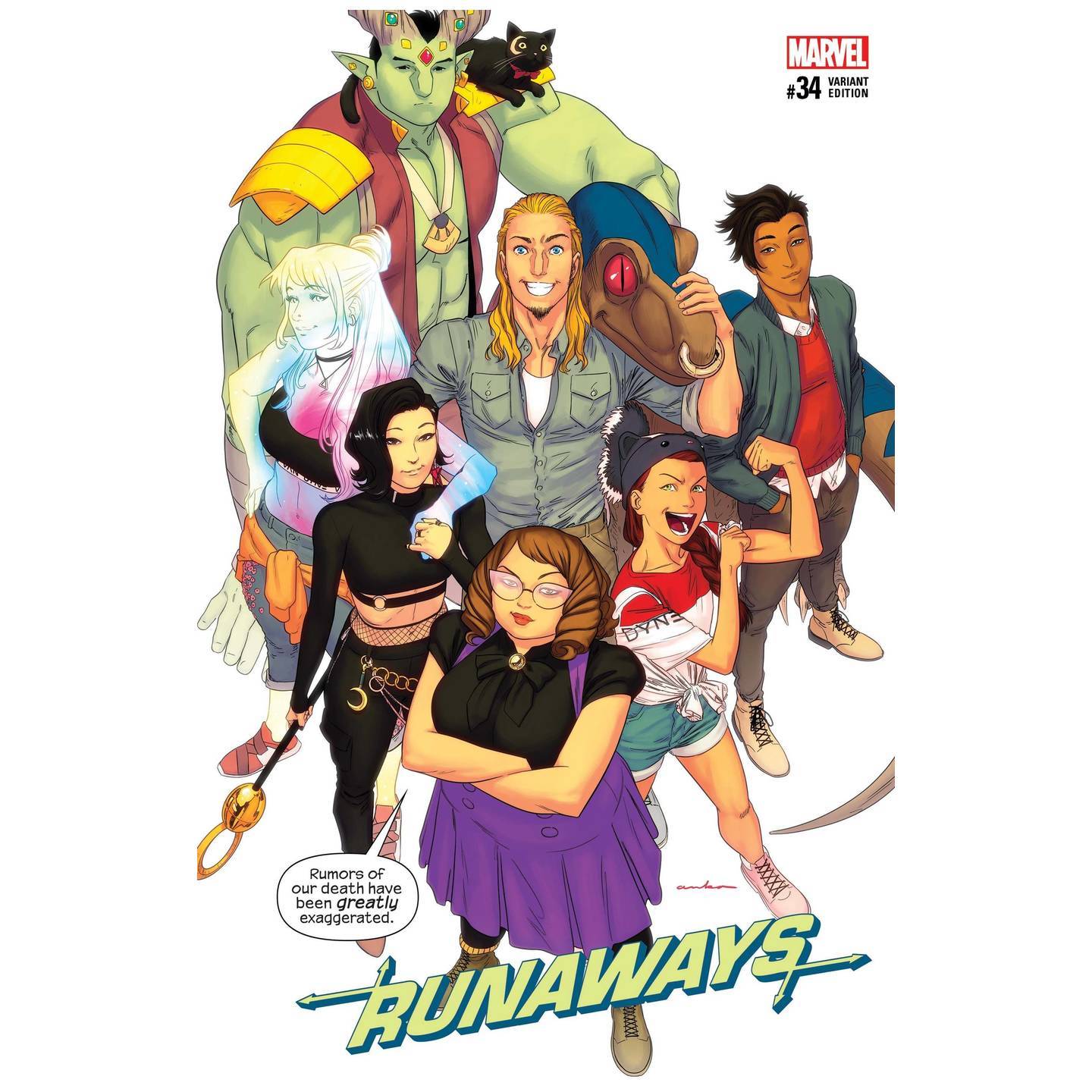 RUNAWAYS #34 ANKA VAR