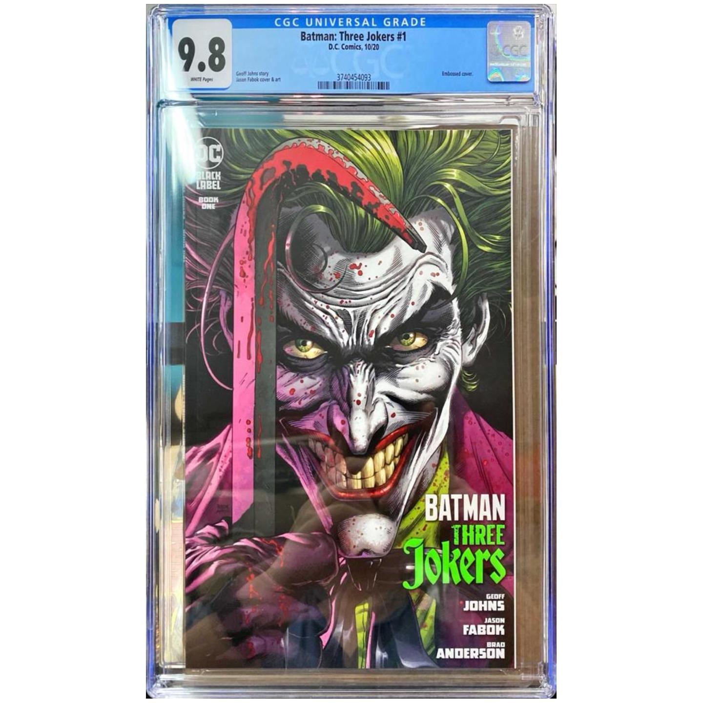 BATMAN THREE JOKERS #1 CGC 9.8