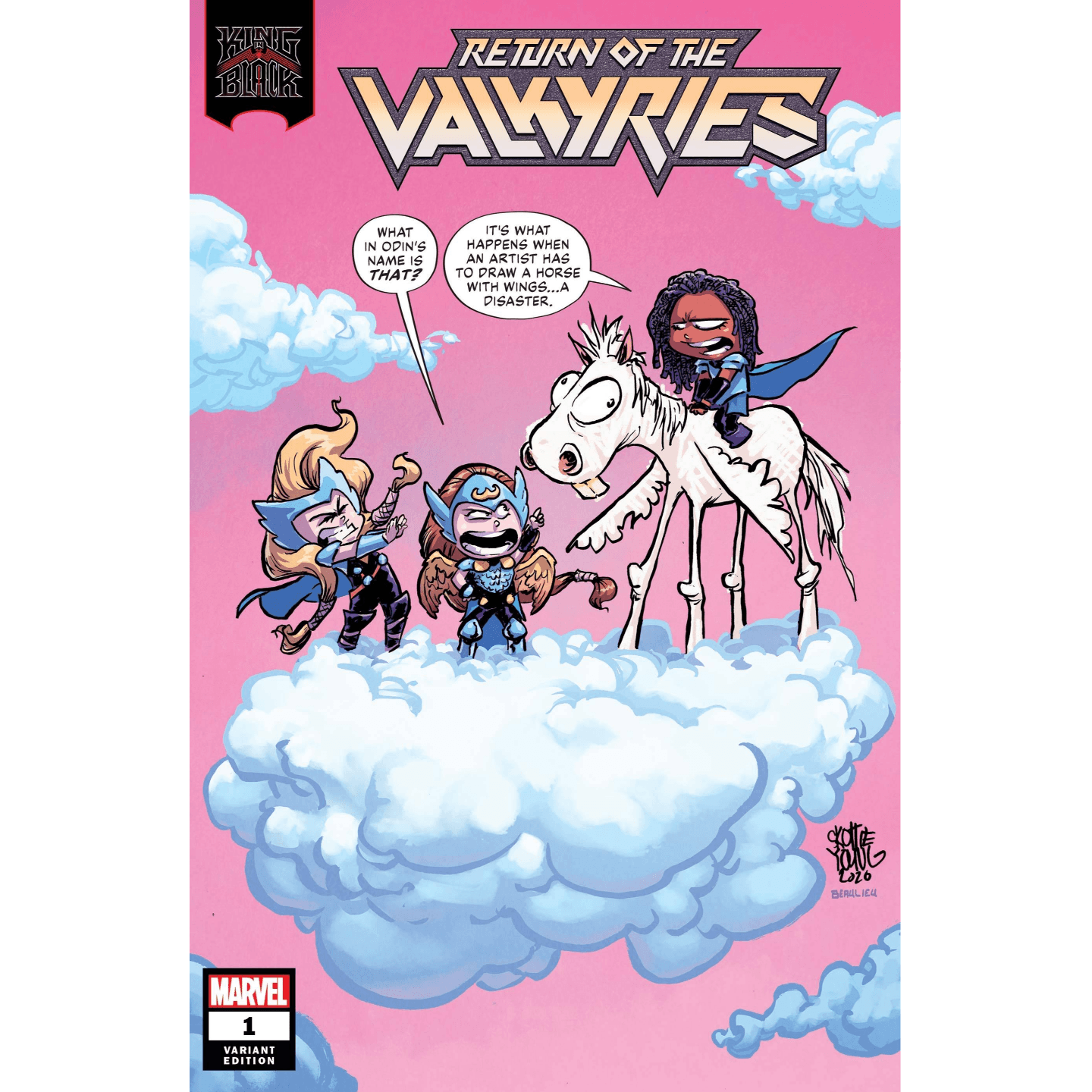 KING IN BLACK RETURN OF VALKYRIES #1 (OF 4) YOUNG VAR