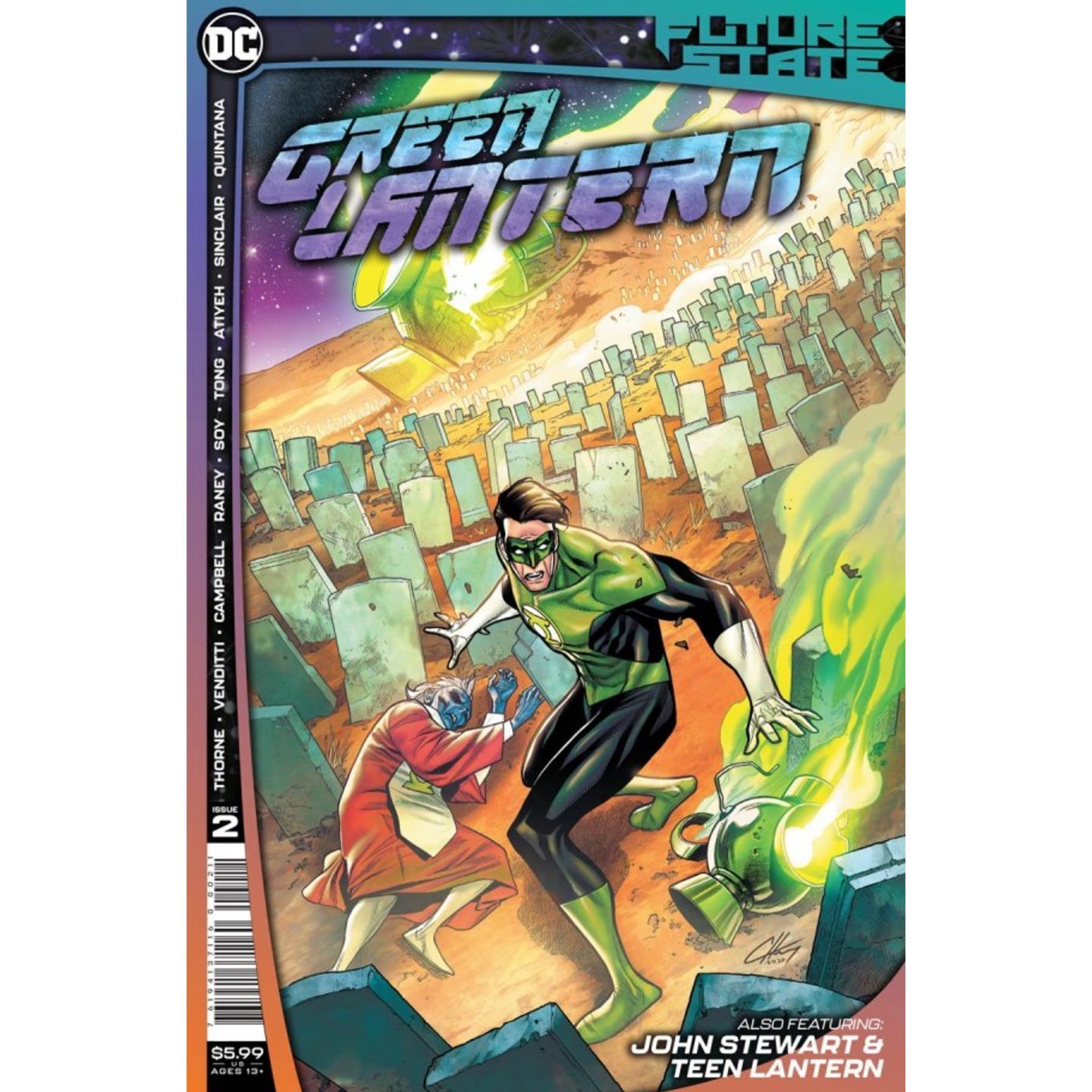 FUTURE STATE GREEN LANTERN #2 (OF 2) CVR A CLAYTON HENRY