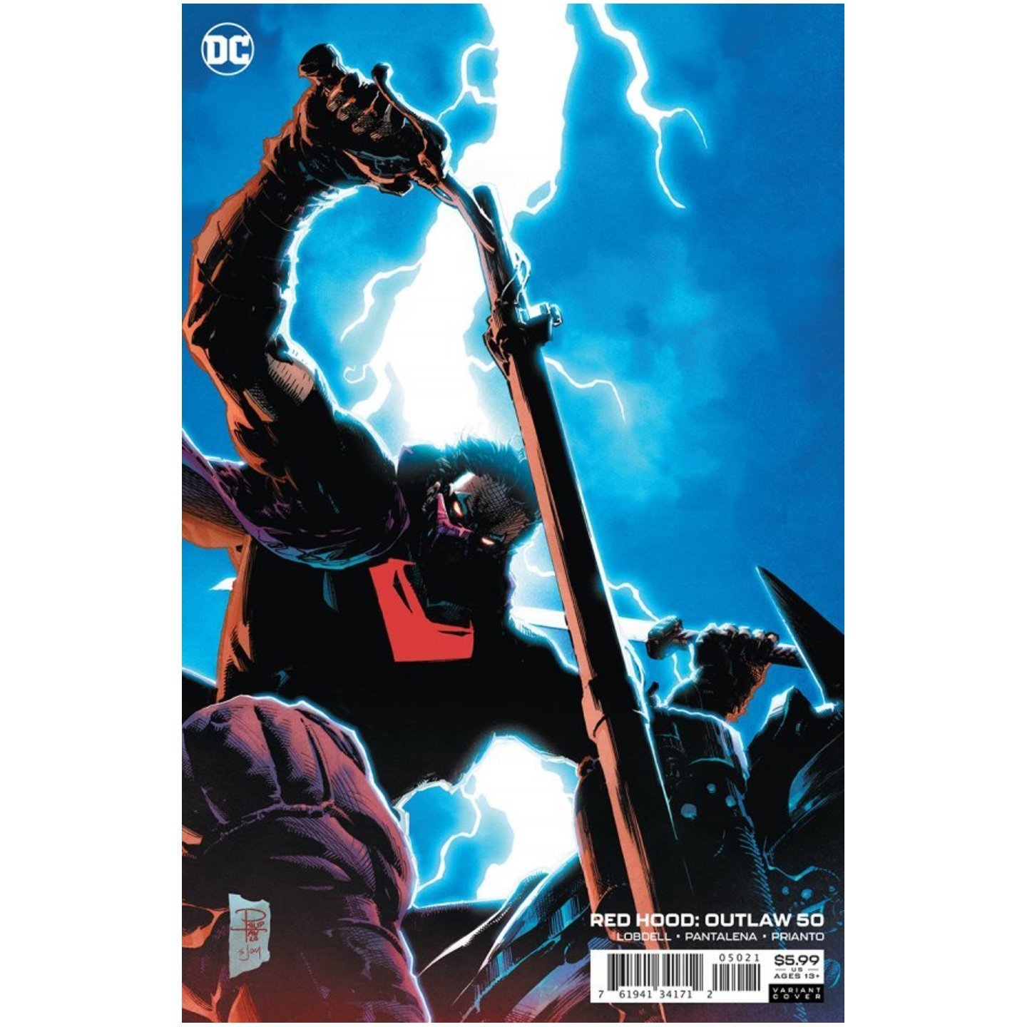 RED HOOD OUTLAW #50 CVR B PHILIP TAN VAR