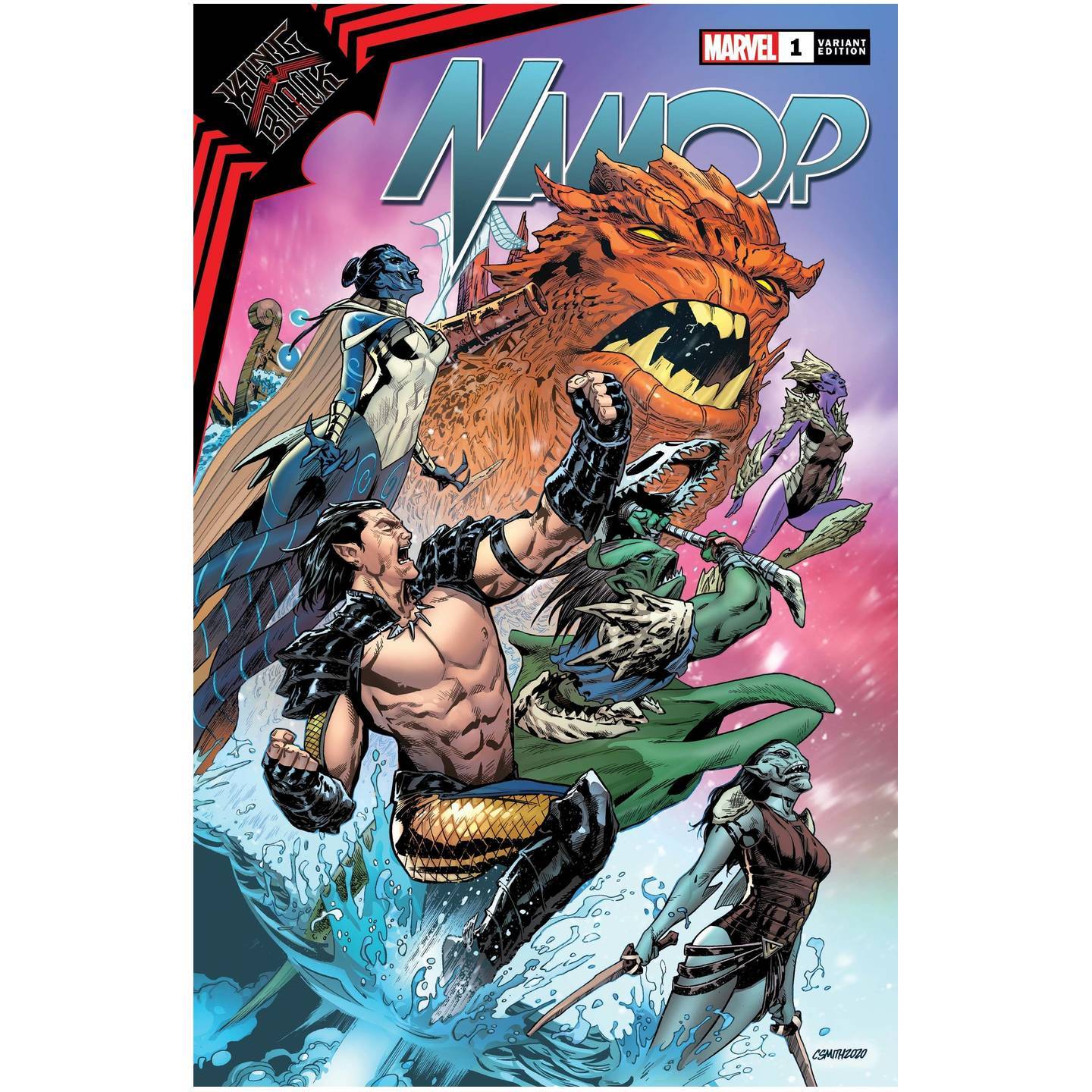 KING IN BLACK NAMOR #1 (OF 5) SMITH VAR