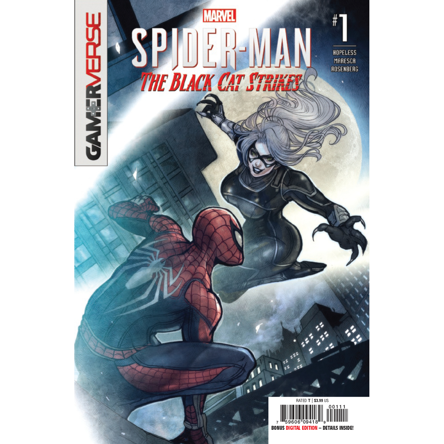 MARVELS SPIDER-MAN BLACK CAT STRIKES 1 OF 5