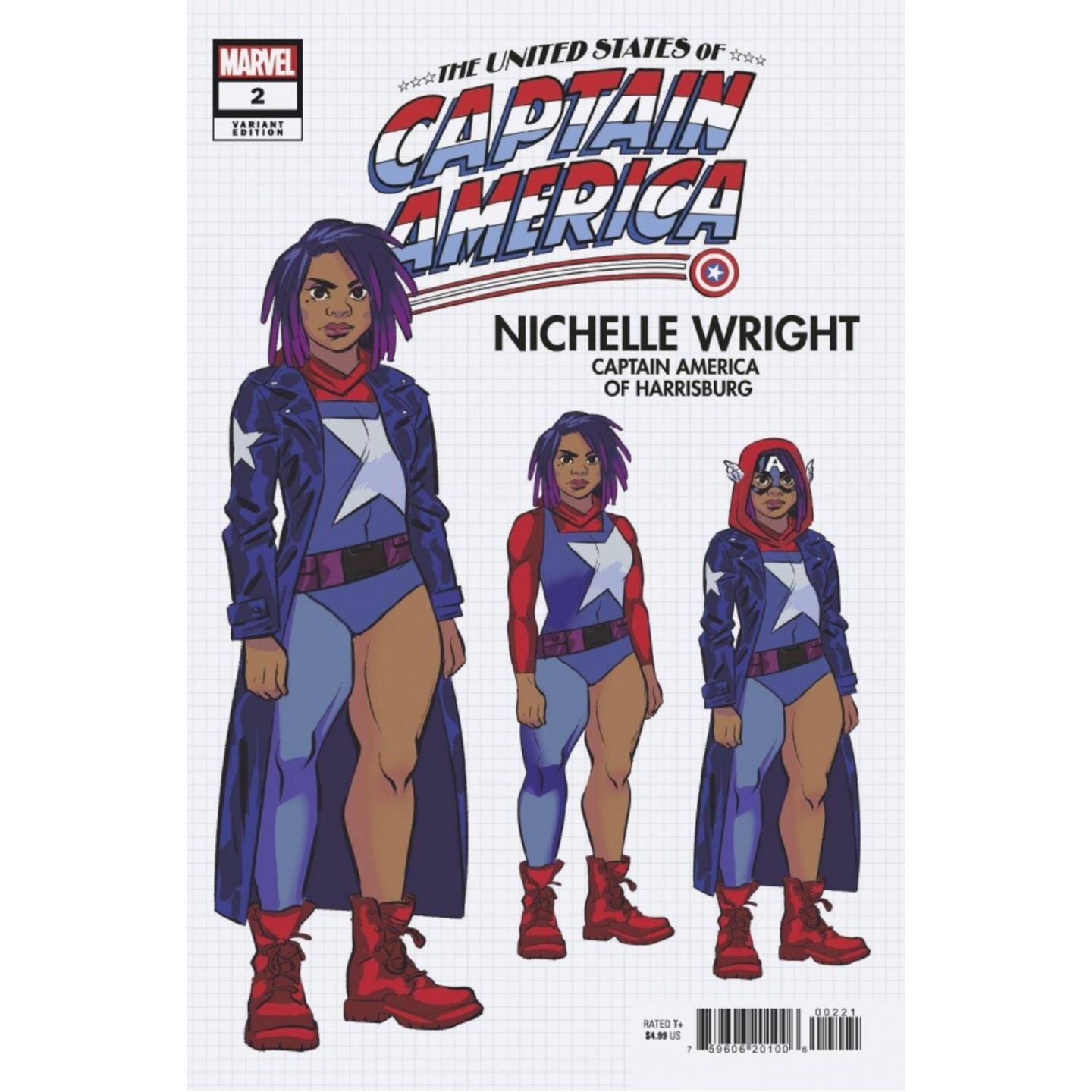 UNITED STATES CAPTAIN AMERICA #2 (OF 5) BUSTOS DESIGN VAR