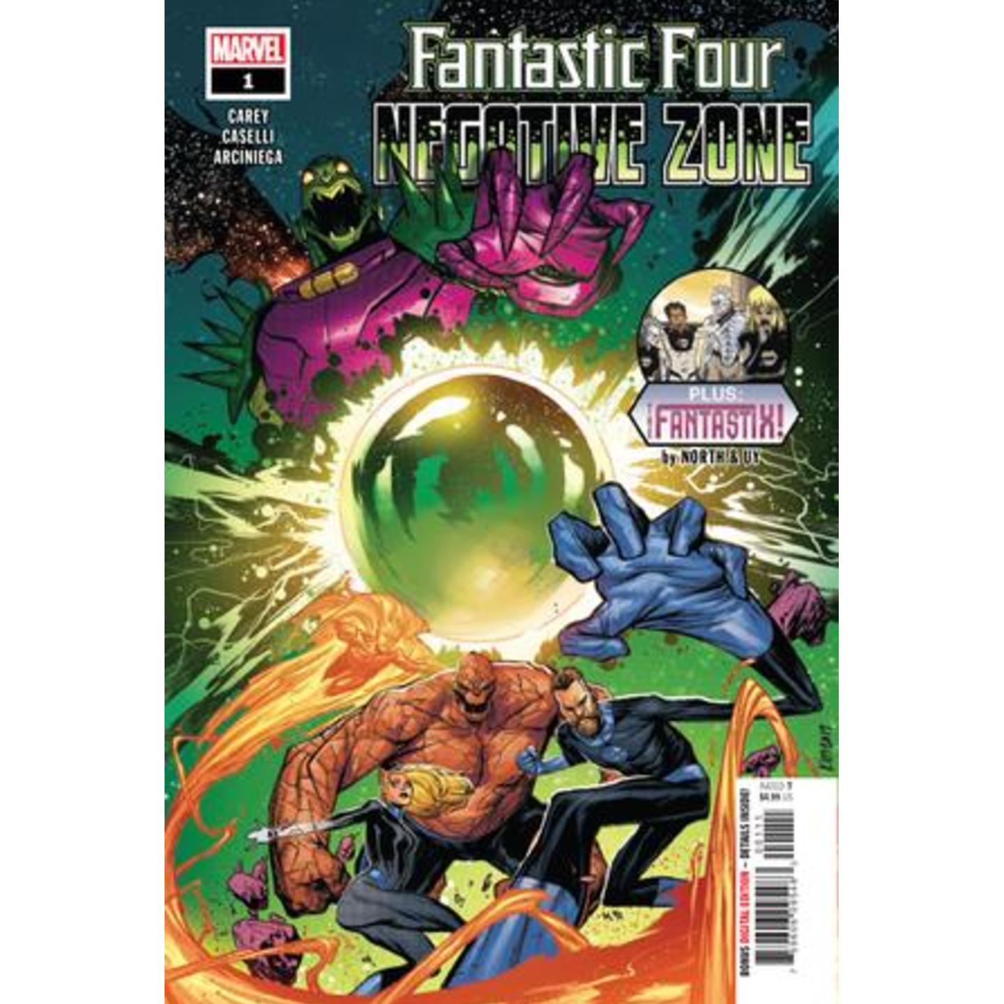 FANTASTIC FOUR NEGATIVE ZONE 1