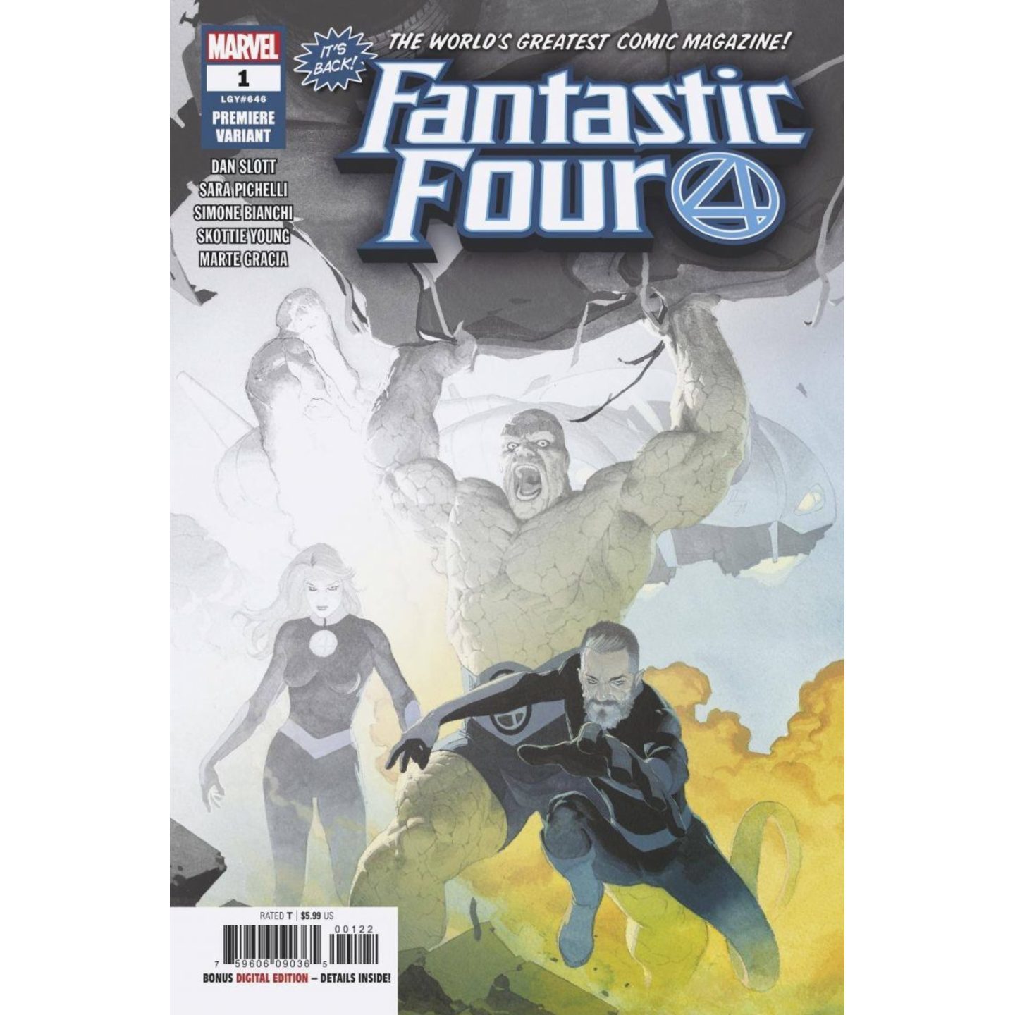 FANTASTIC FOUR #1 - RIBIC PREMIERE VAR