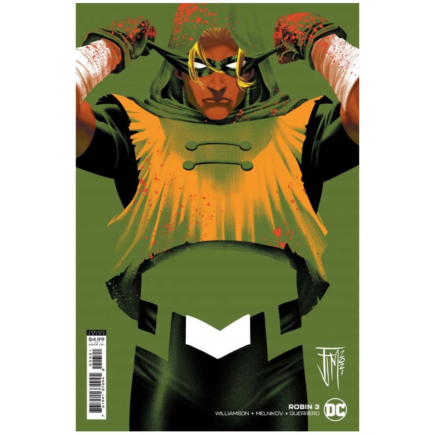 ROBIN #3 CVR B FRANCIS MANAPUL CARD STOCK VAR