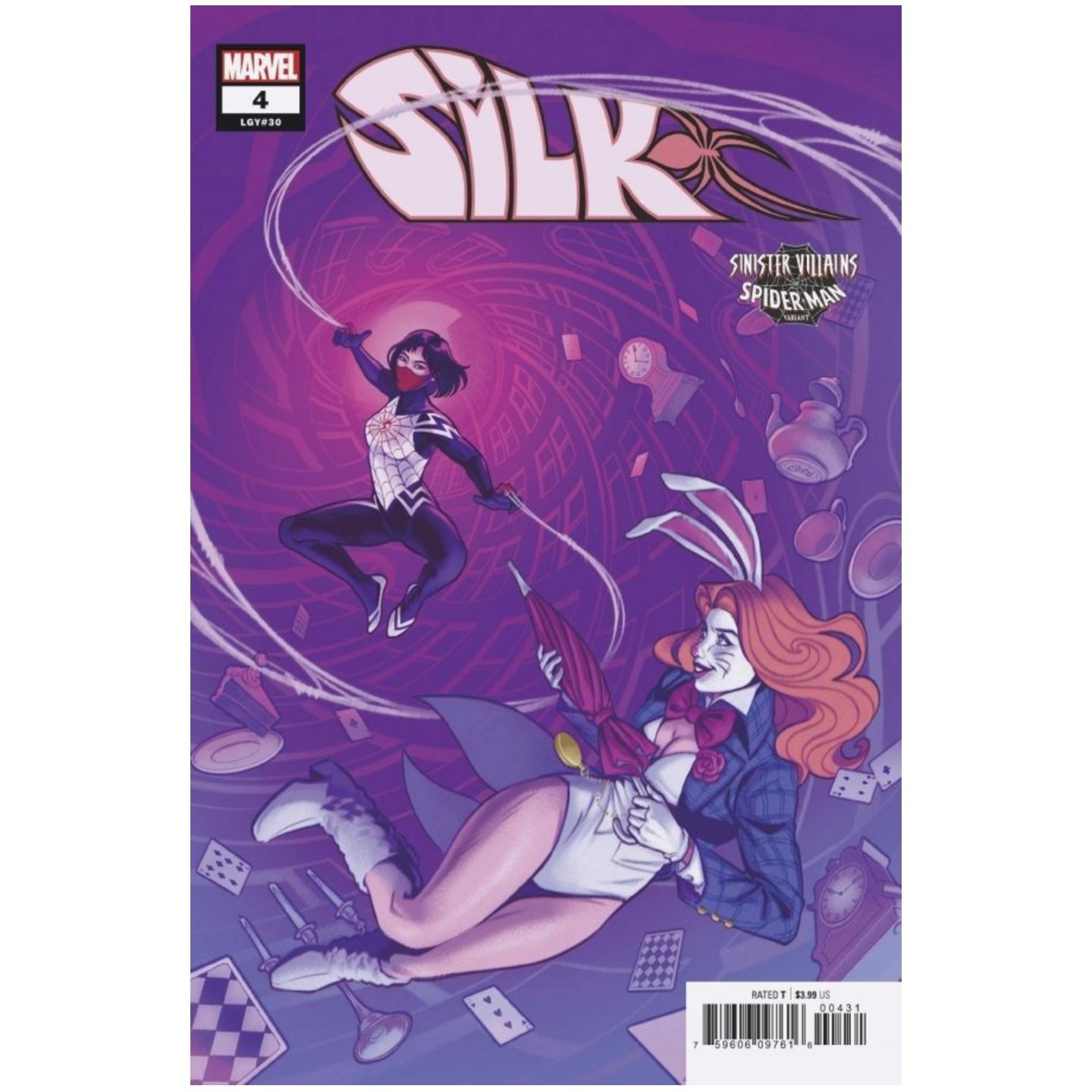 SILK #4 (OF 5) COLA SPIDER-MAN VILLAINS VAR