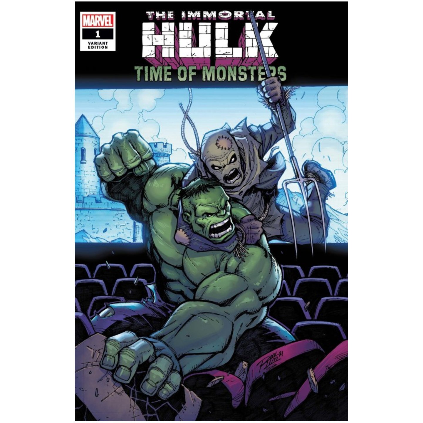 IMMORTAL HULK TIME OF MONSTERS #1 RON LIM VAR