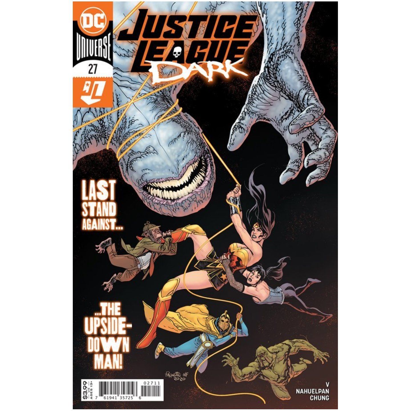 JUSTICE LEAGUE DARK #27 CVR A YANICK PAQUETTE