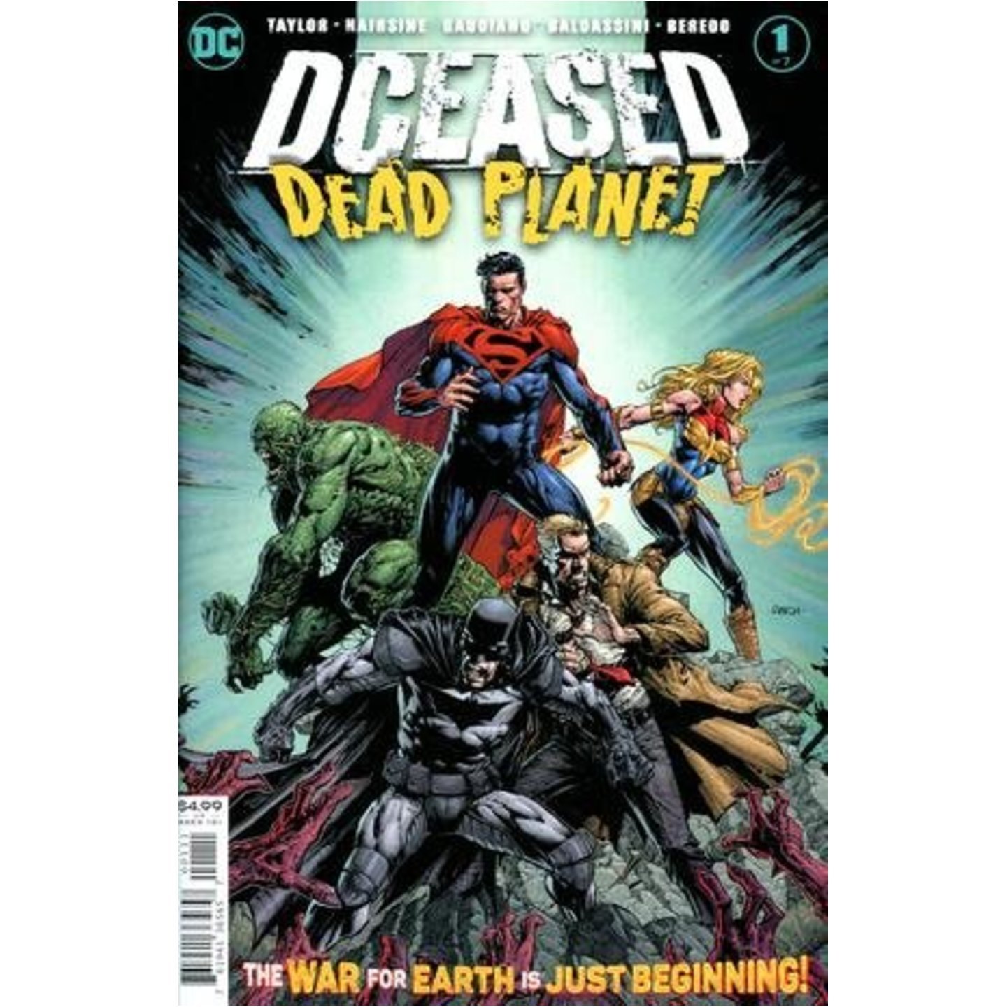 DCEASED DEAD PLANET #1 (OF 6) CVR A DAVID FINCH