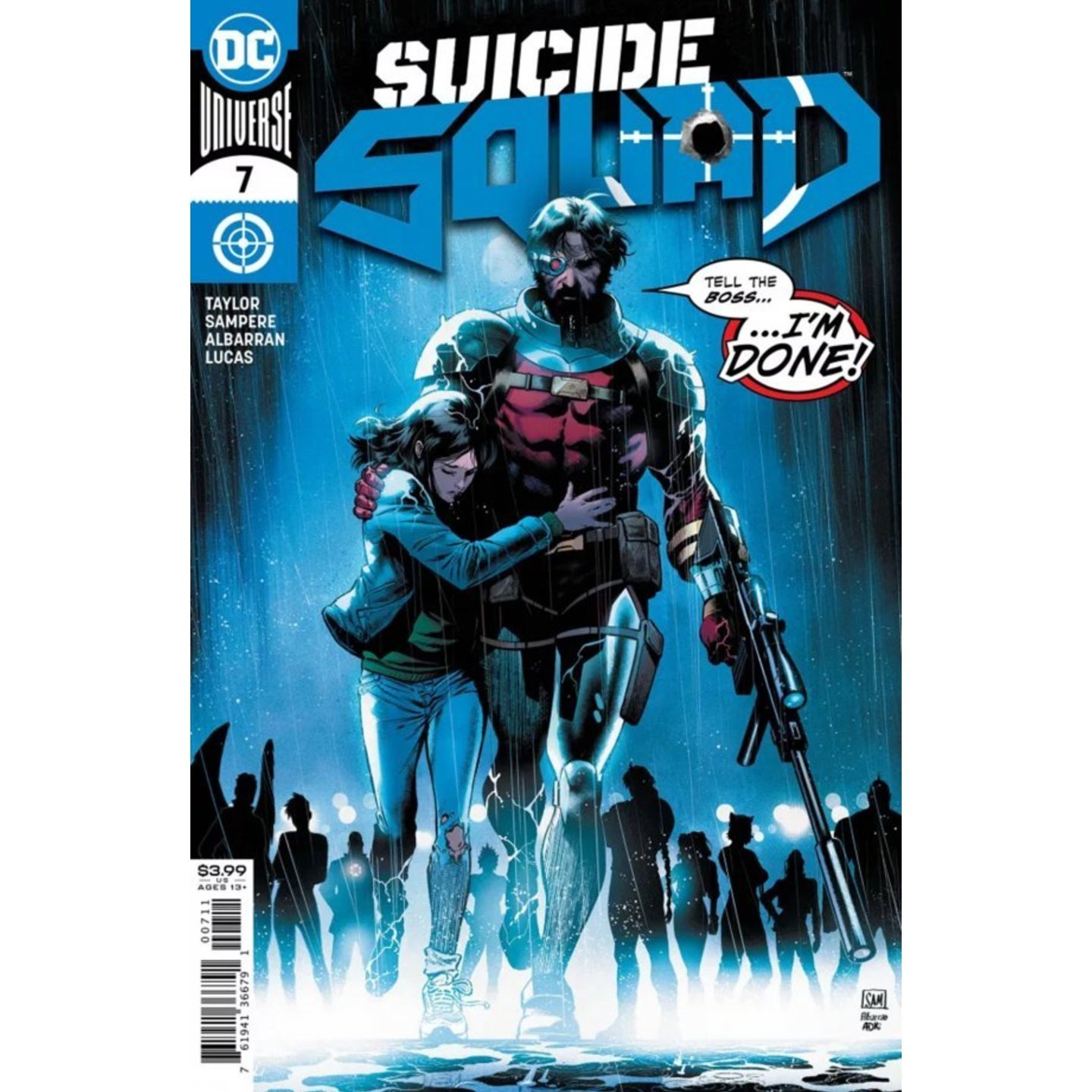 SUICIDE SQUAD #7 CVR A DANIEL SAMPERE