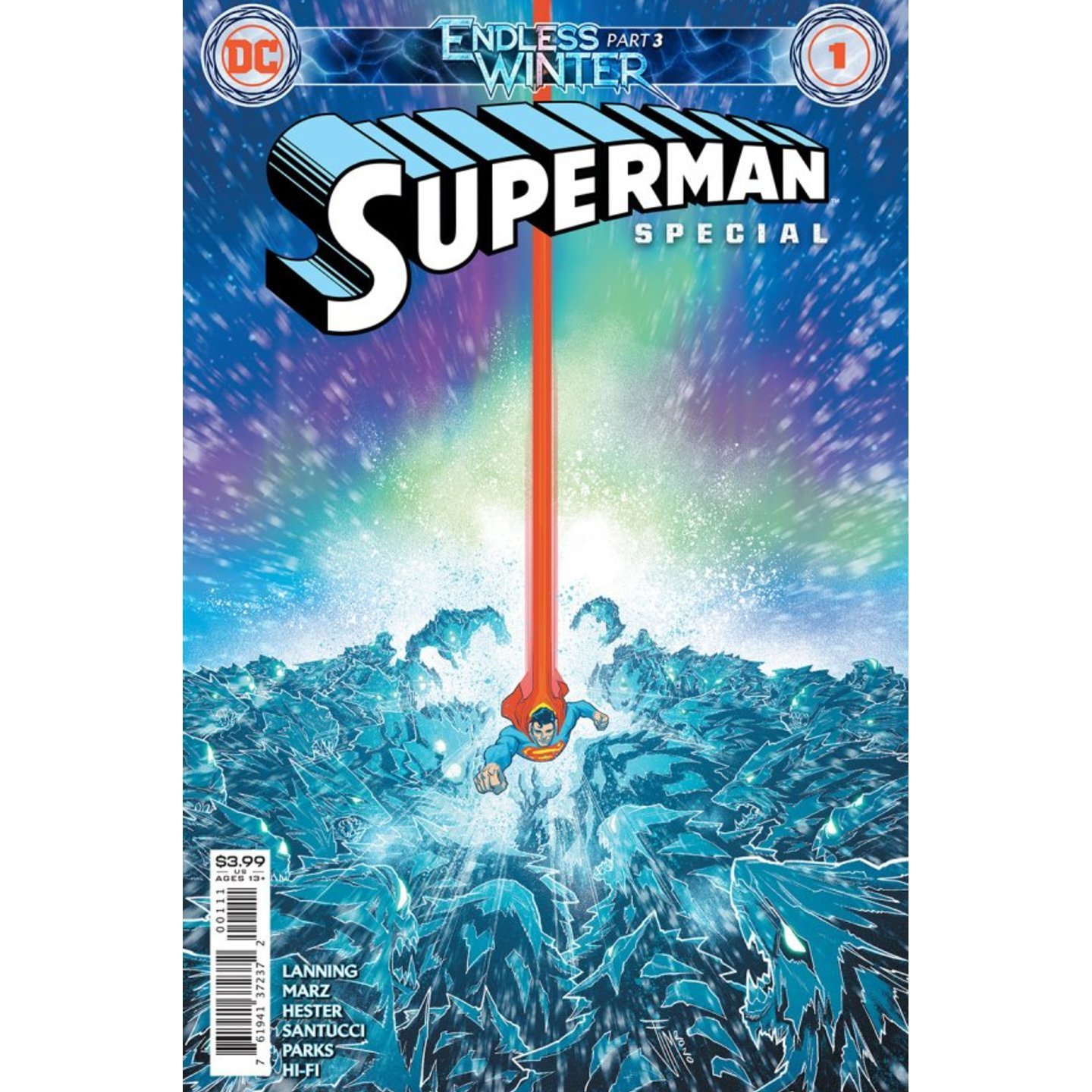 SUPERMAN ENDLESS WINTER SPECIAL #1 (ONE SHOT) CVR A FRANCIS MANAPUL (ENDLESS WINTER)