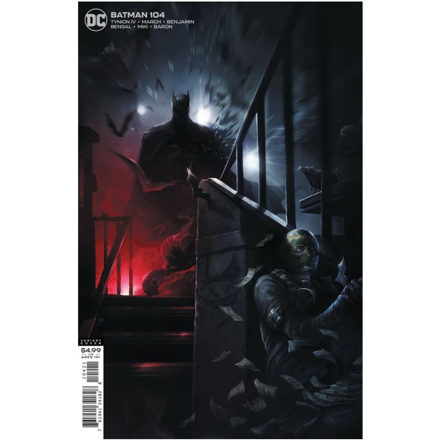 BATMAN #104 CVR B FRANCESCO MATTINA CARD STOCK VAR