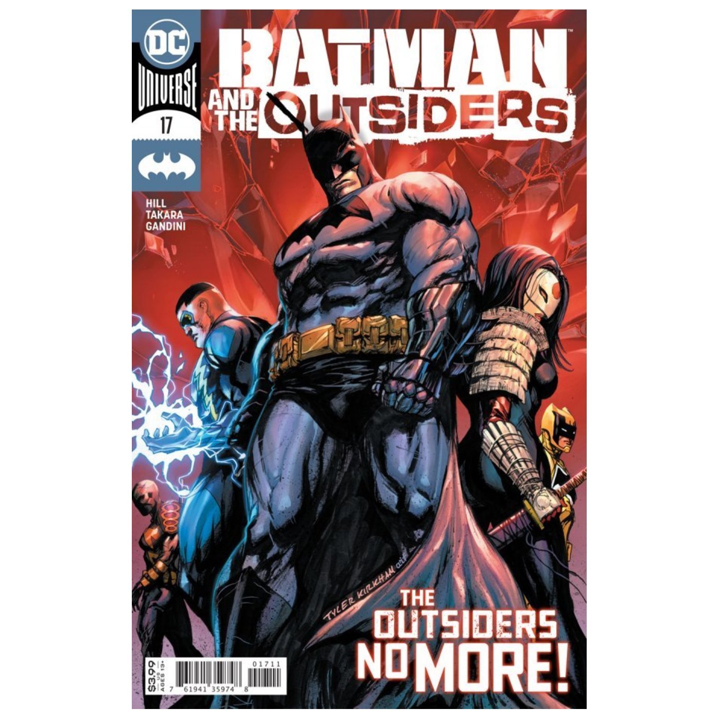 BATMAN & THE OUTSIDERS #17 CVR A TYLER KIRKHAM