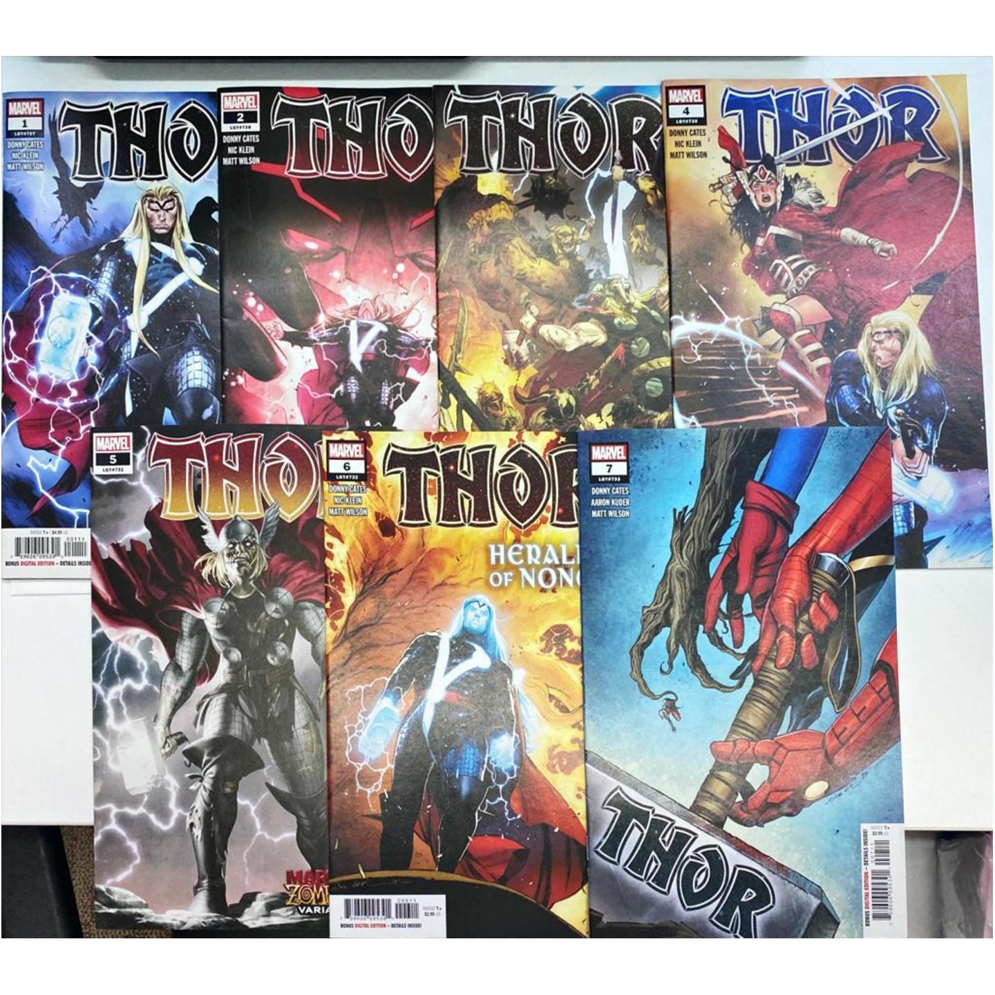 THOR #1 - #7 SET