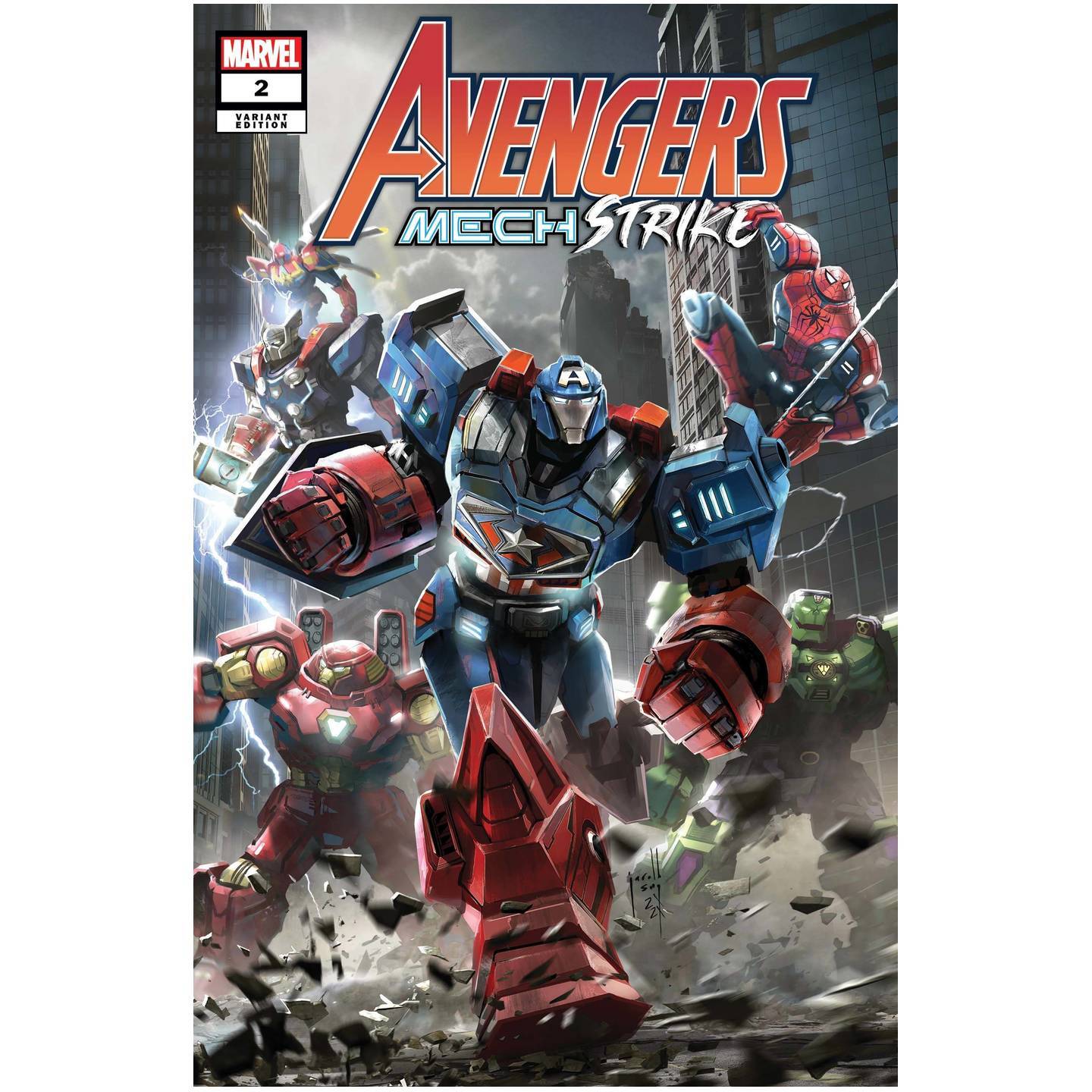 AVENGERS MECH STRIKE #2 (OF 5) SNG VAR