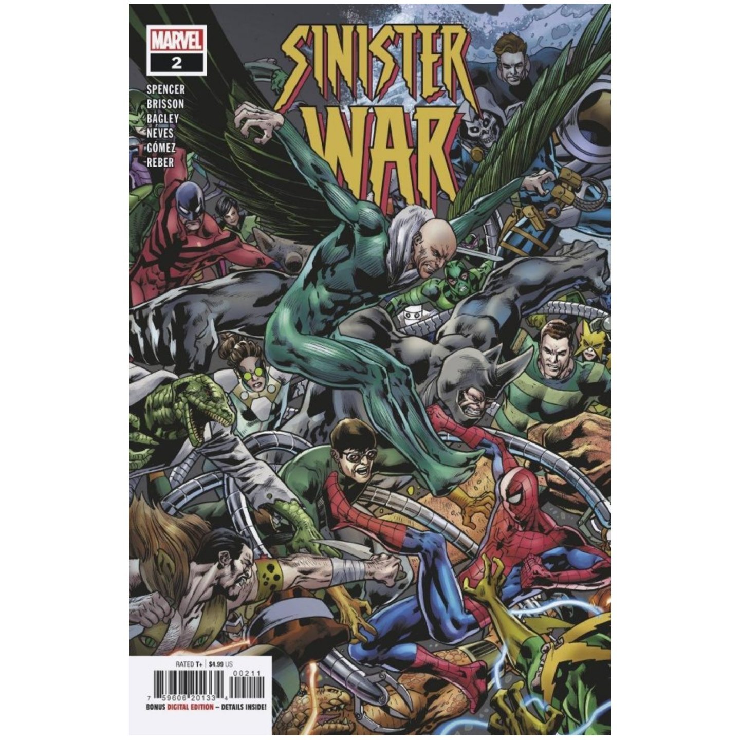 SINISTER WAR #2 (OF 4)