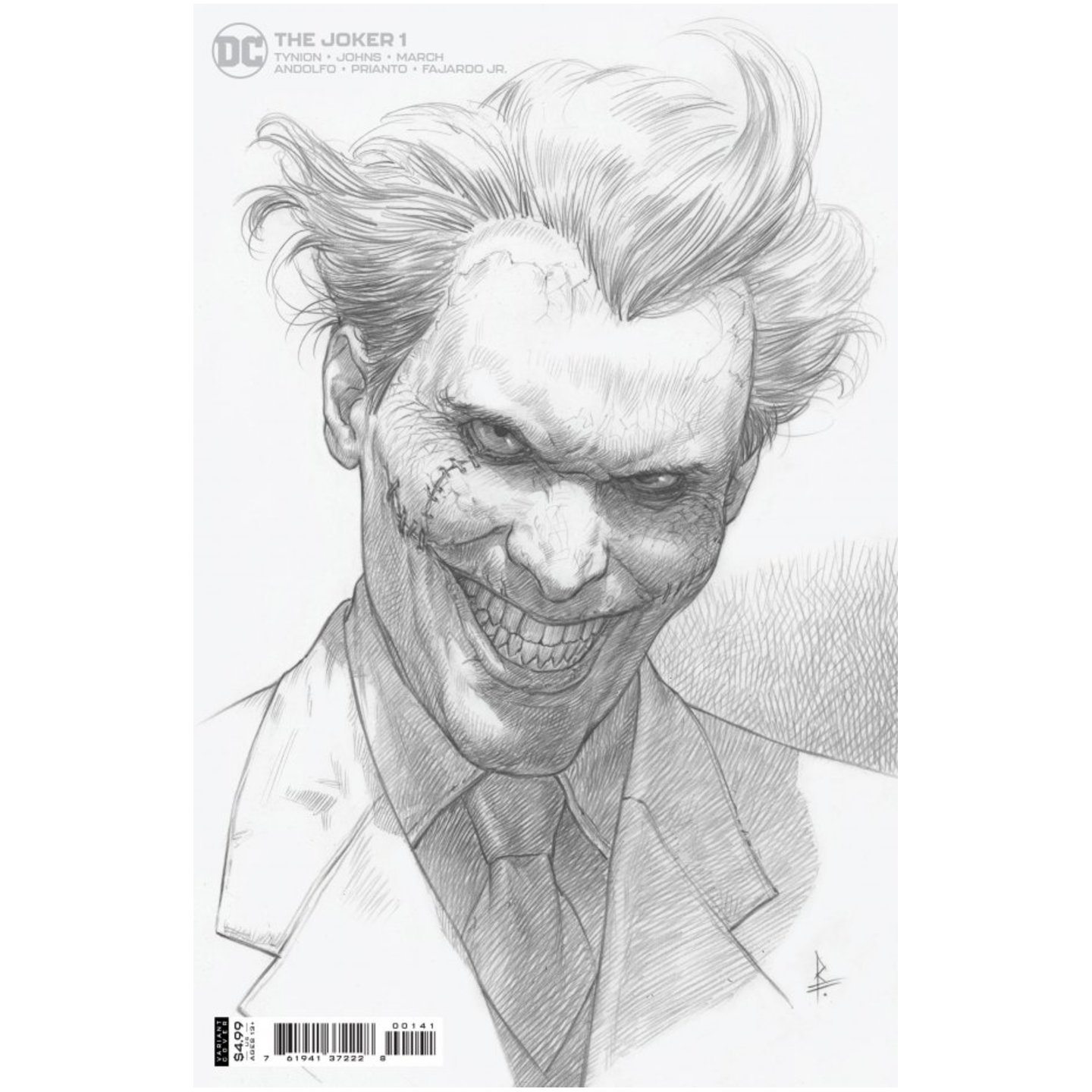 The Joker #1 1:25 Incentive Federici Variant