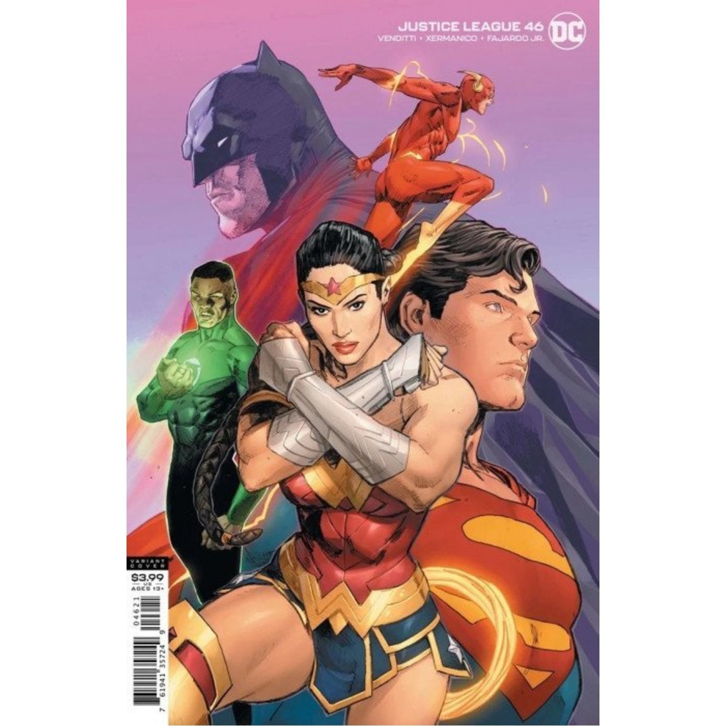 JUSTICE LEAGUE #46 VARIANT EDITION