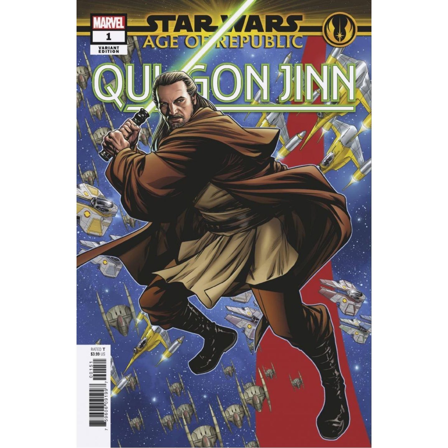 STAR WARS AGE OF REPUBLIC - QUI-GON JINN - MCKONE VAR