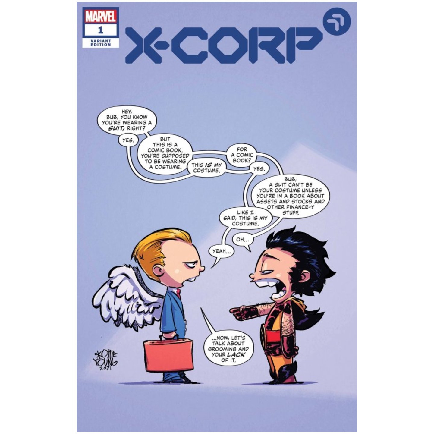 X-CORP #1 YOUNG VAR