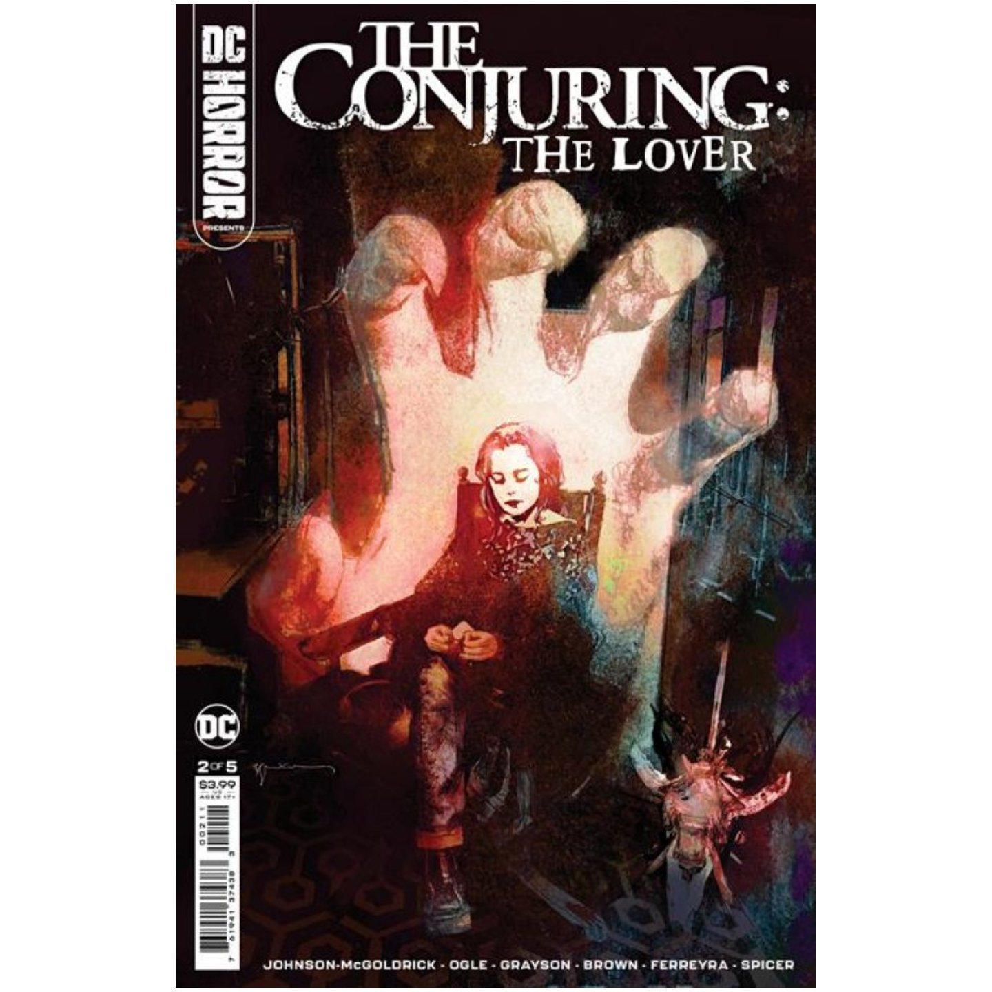 DC HORROR PRESENTS THE CONJURING THE LOVER 2 OF 5 CVR A BILL SIENKIEWICZ MR