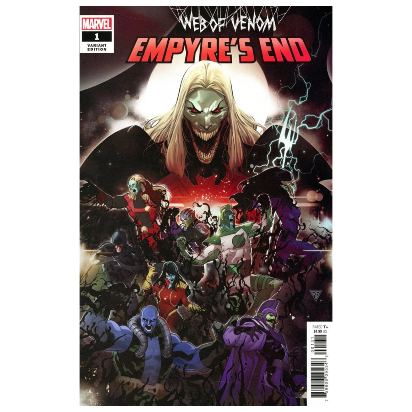 WEB OF VENOM : EMPYRE'S END #1 Silva Variant