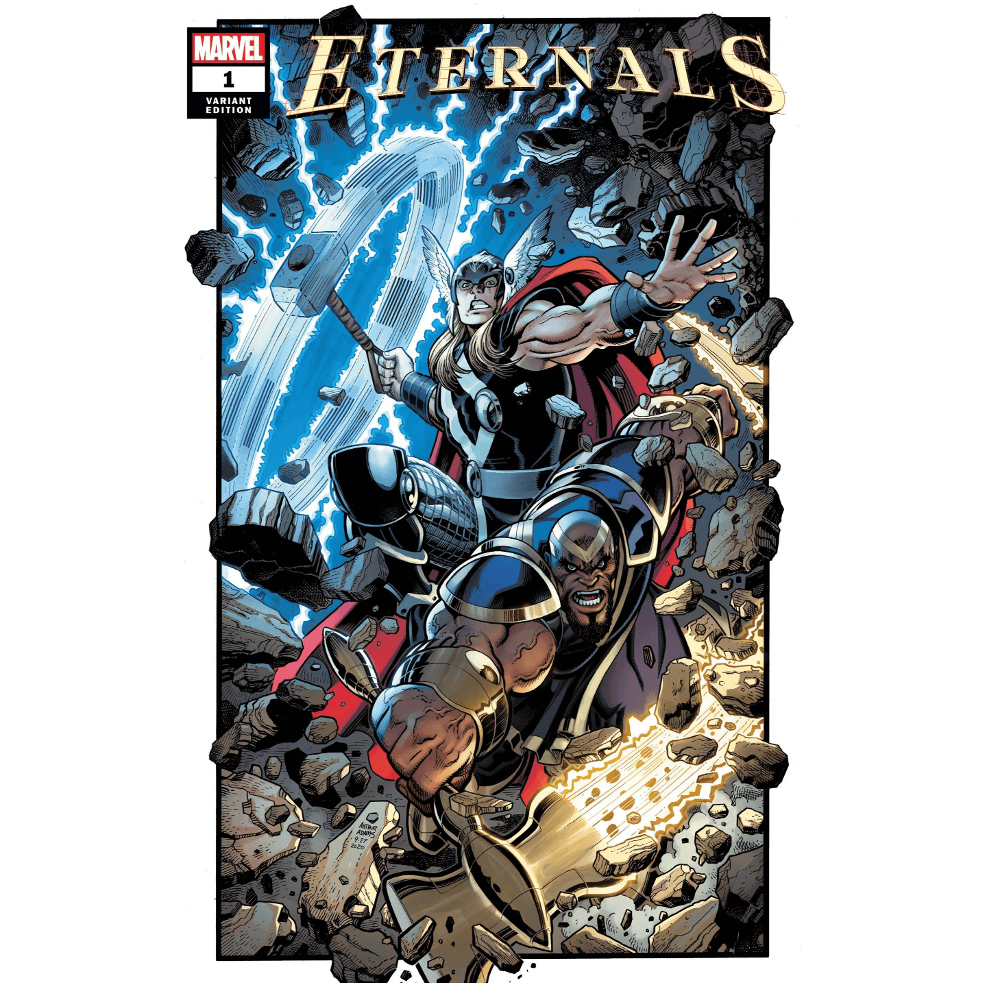 ETERNALS #1 ART ADAMS VAR