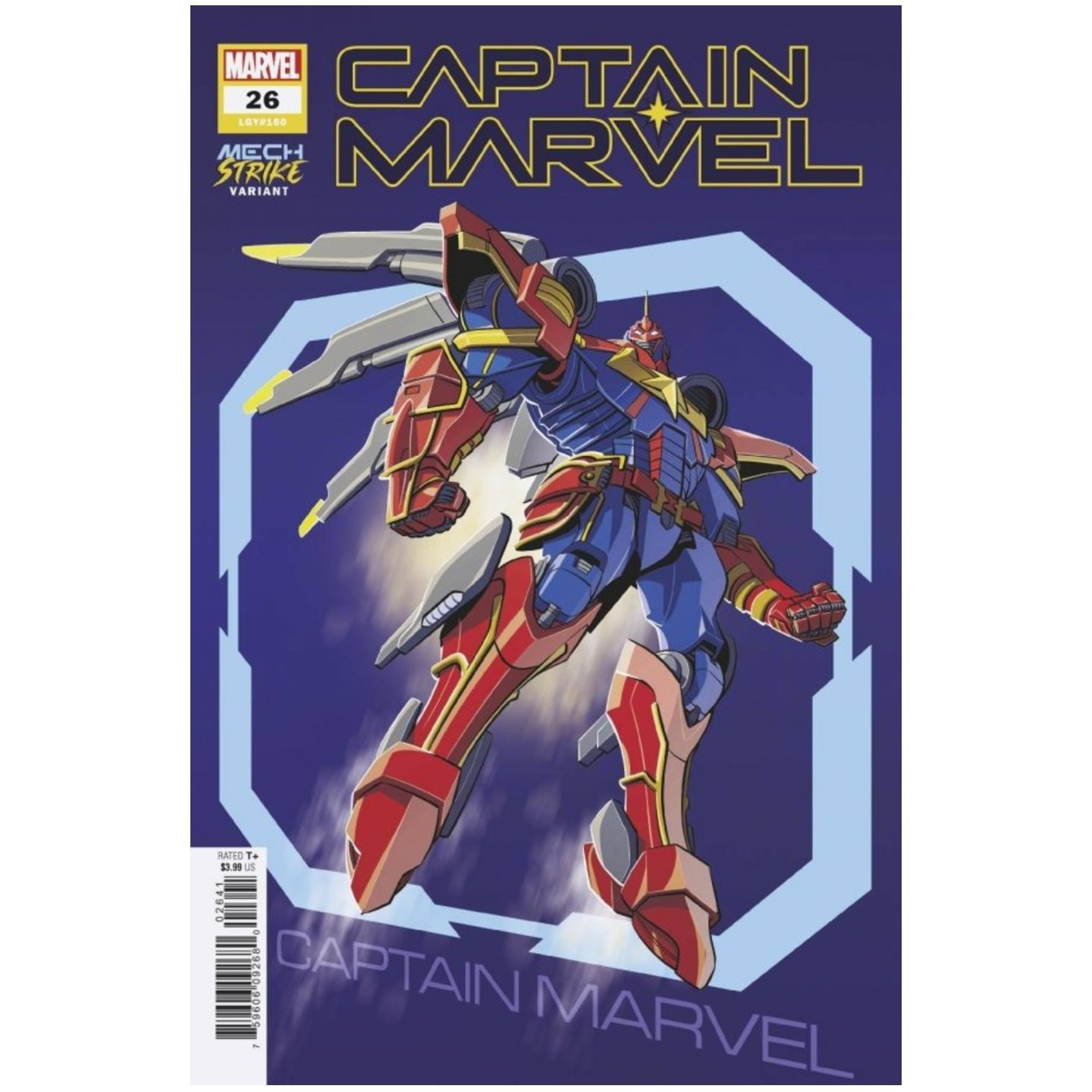 CAPTAIN MARVEL #26 CASTELLANI AVENGERS MECH STRIKE VAR