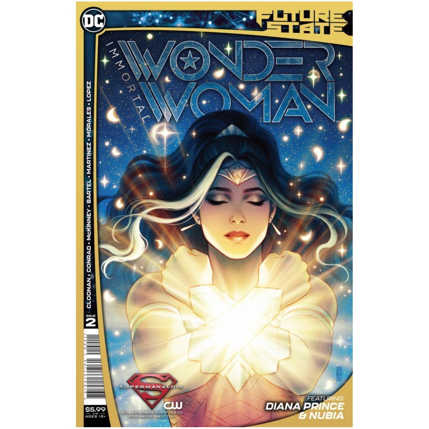 FUTURE STATE IMMORTAL WONDER WOMAN #2 (OF 2) CVR A JEN BARTEL