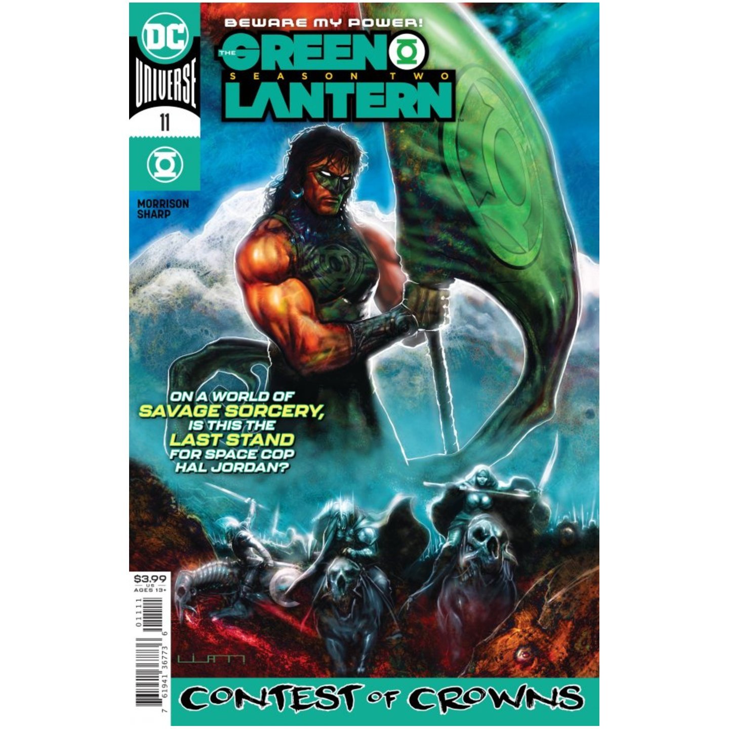 GREEN LANTERN SEASON TWO #11 (OF 12) CVR A LIAM SHARP