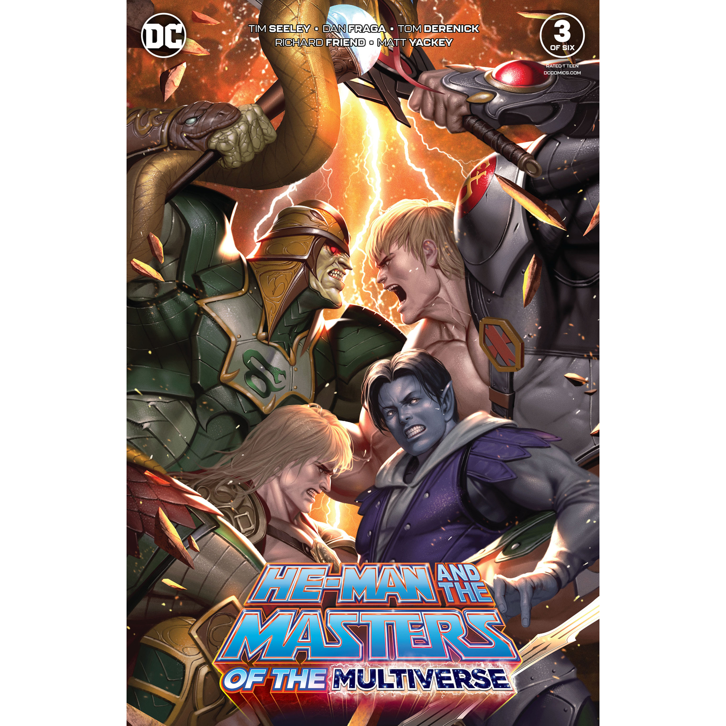 HE MAN AND THE MASTERS OF THE MULTIVERSE 3 OF 6