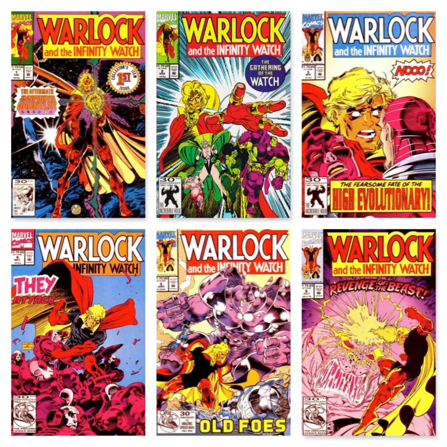 WARLOCK AND THE INFINITY WATCH #1 - #22 