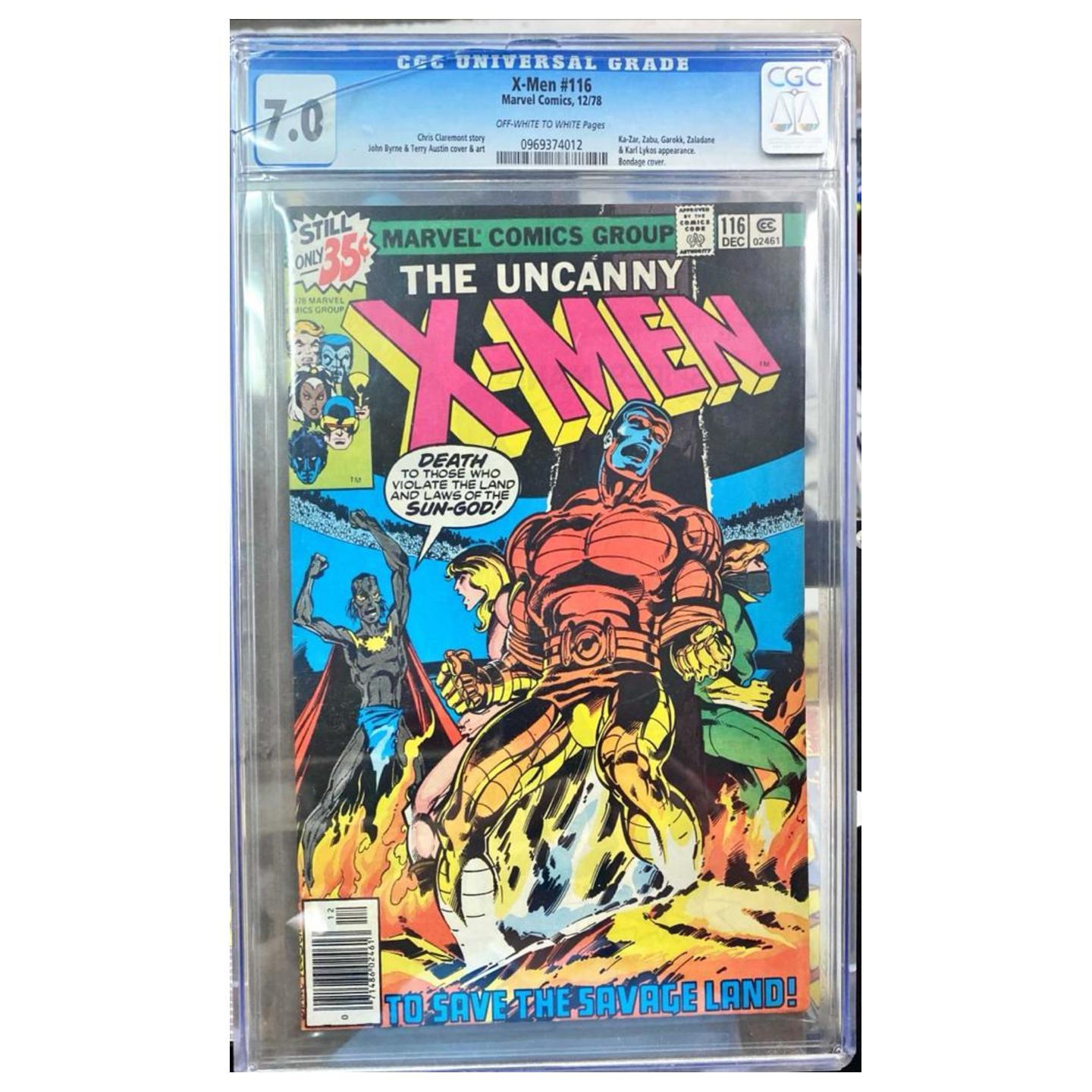 UNCANNY X-MEN #116 CGC 7.0