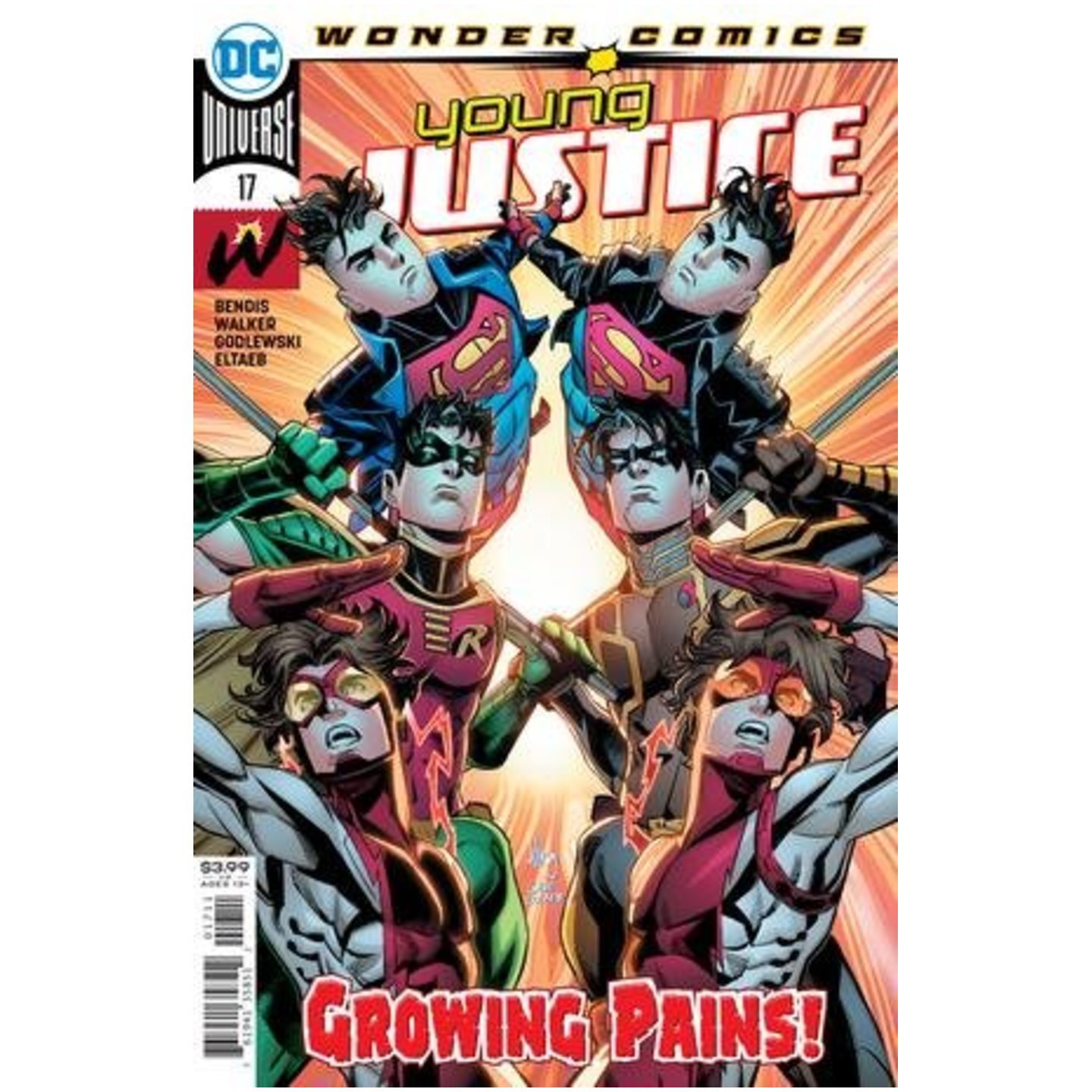 YOUNG JUSTICE #17 CVR A JOHN TIMMS