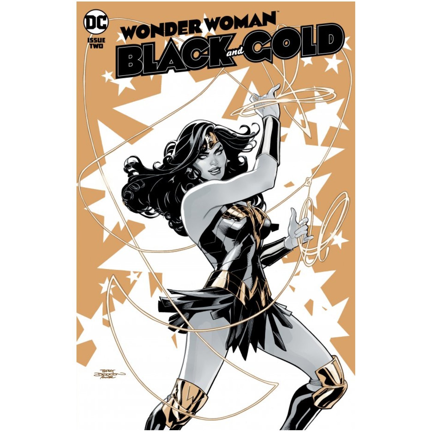 WONDER WOMAN BLACK & GOLD #2 (OF 6) CVR A TERRY DODSON