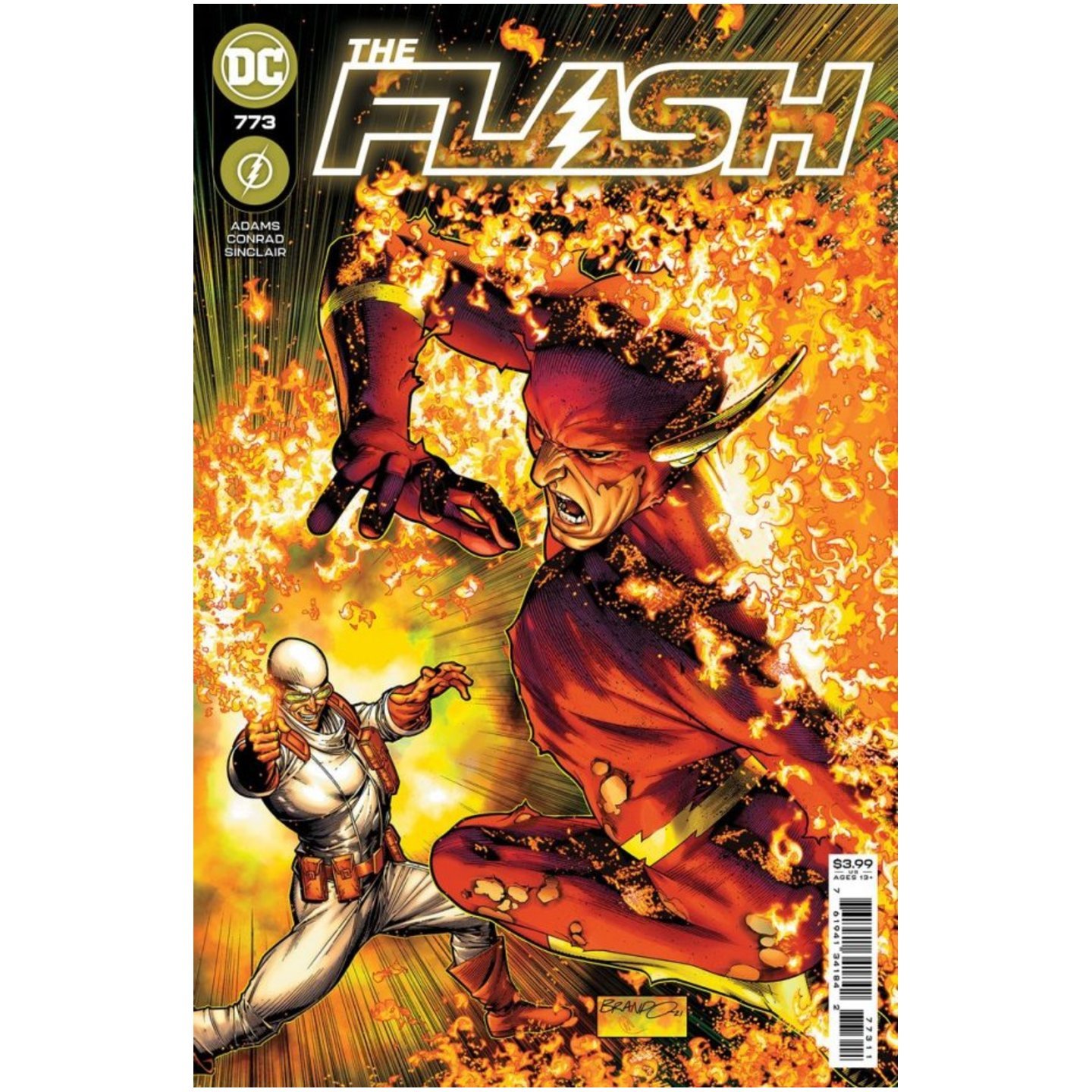 FLASH #773 CVR A BRANDON PETERSON