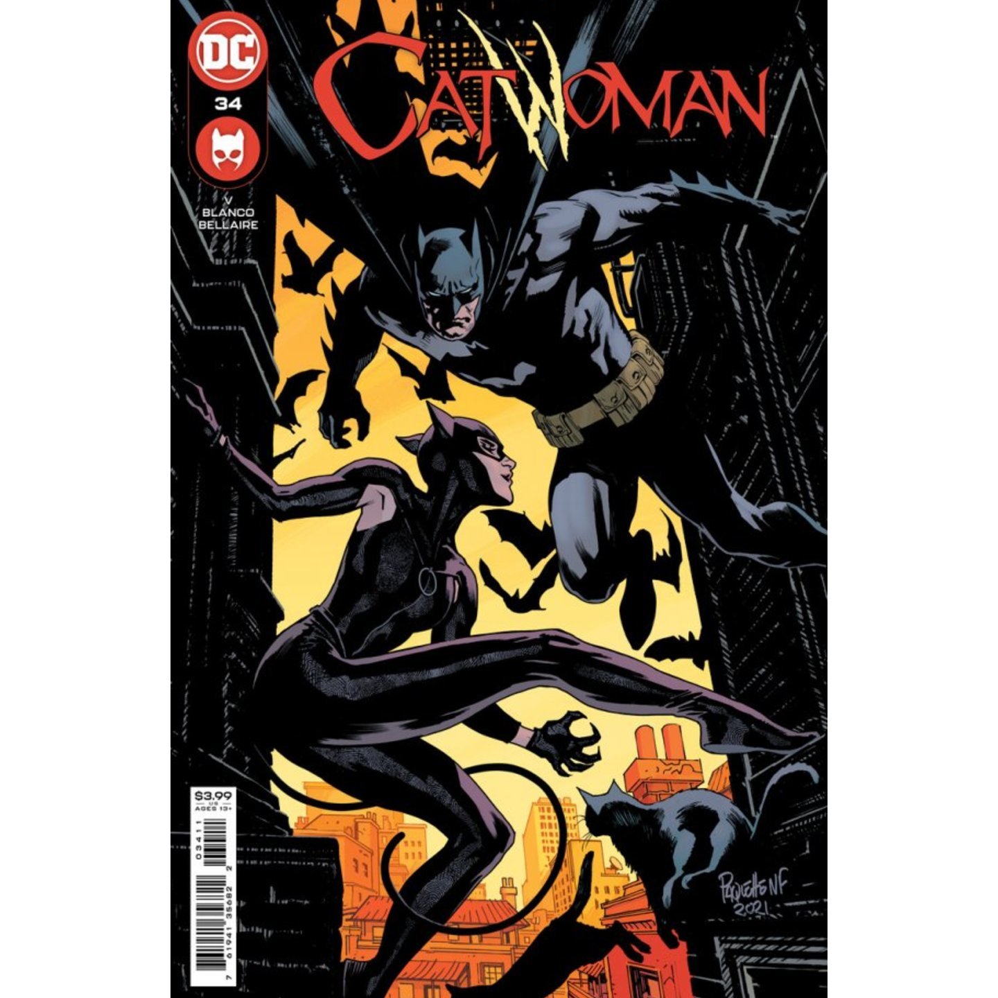 CATWOMAN #34 CVR A YANICK PAQUETTE