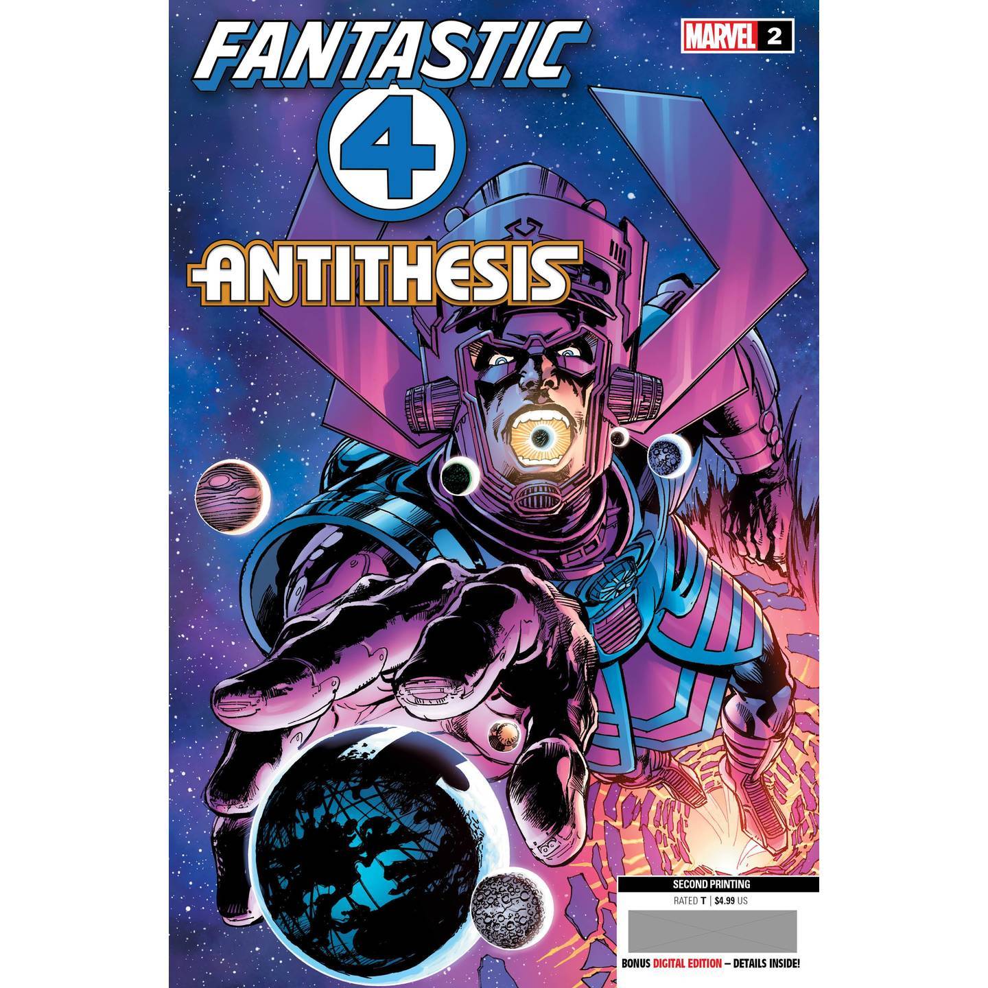 FANTASTIC FOUR ANTITHESIS #2 (OF 4) 2ND PTG NEAL ADAMS VAR