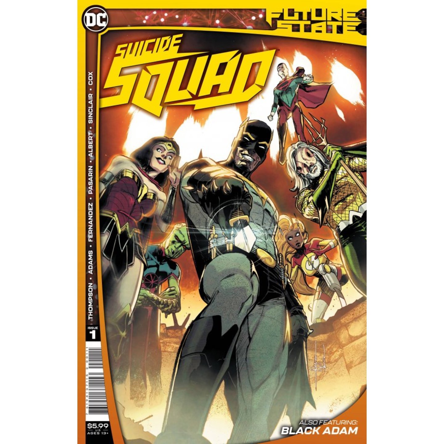 FUTURE STATE SUICIDE SQUAD #1 (OF 2) CVR A JAVI FERNANDEZ