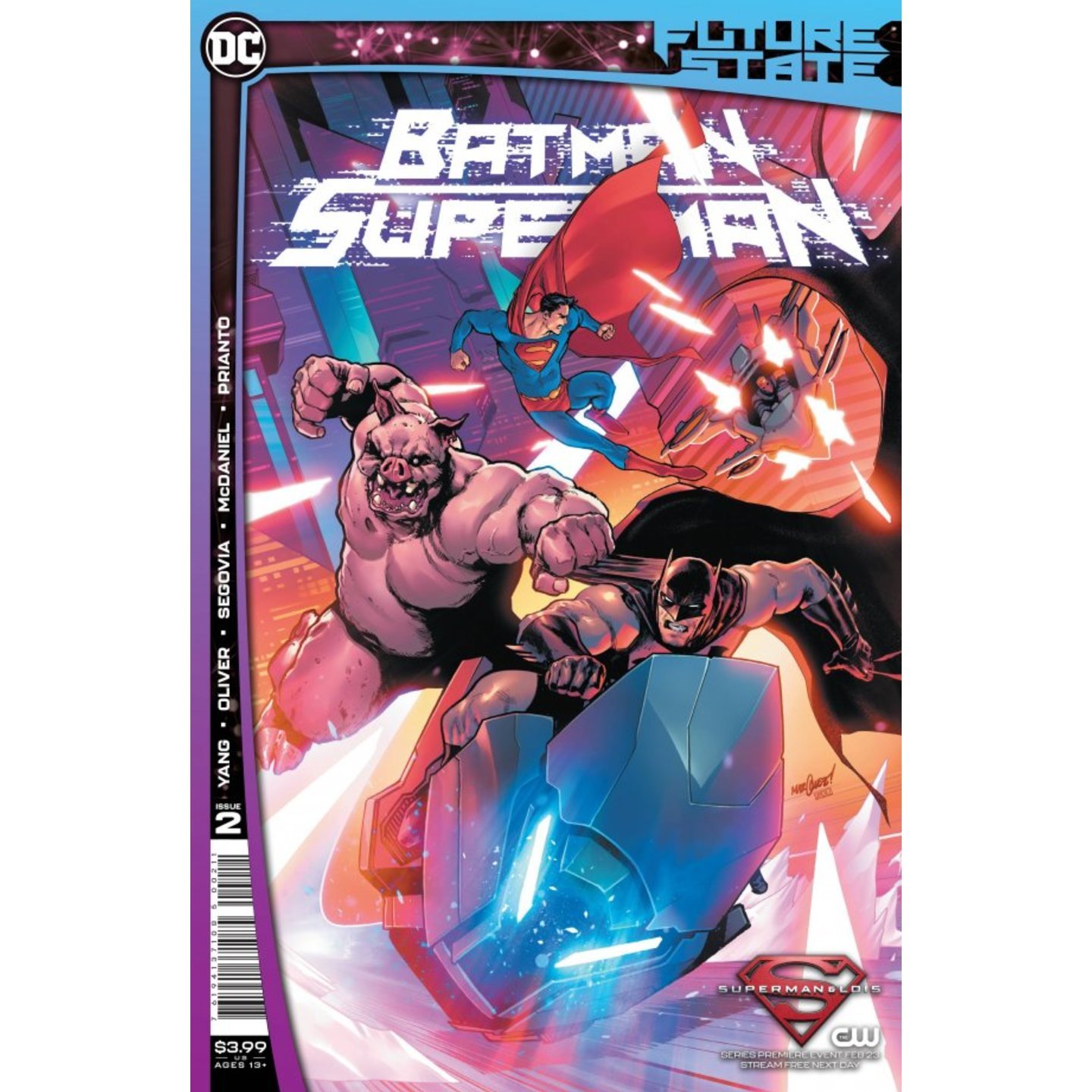 FUTURE STATE BATMAN SUPERMAN #2 (OF 2) CVR A DAVID MARQUEZ