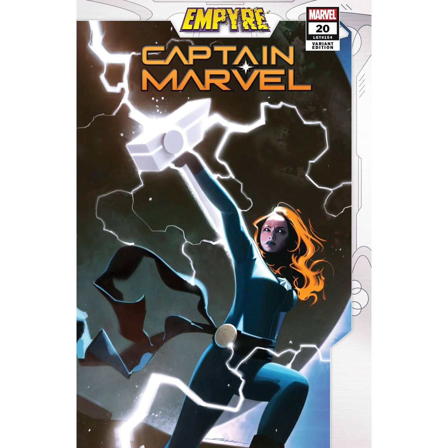 CAPTAIN MARVEL #20 DEKAL EMPYRE VAR EMP