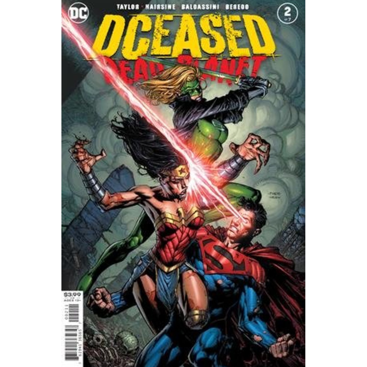 DCEASED DEAD PLANET #2 (OF 6) CVR A DAVID FINCH