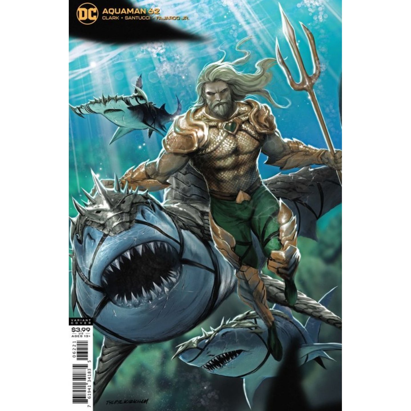 AQUAMAN #62 TYLER KIRKHAM VAR ED